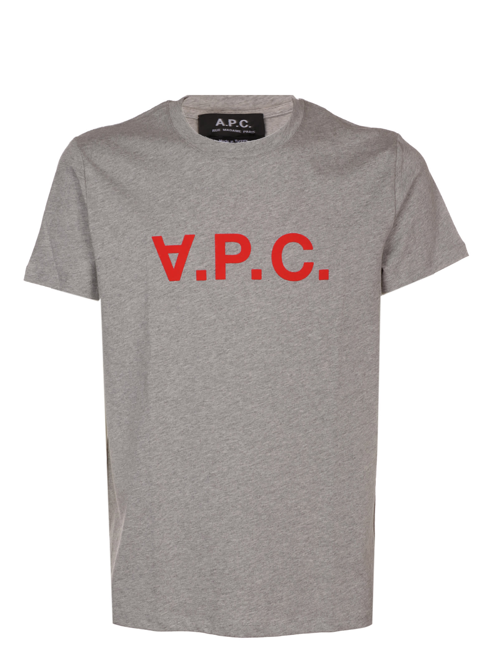 A.P.C. T-shirt Vpc H Neon Rouge