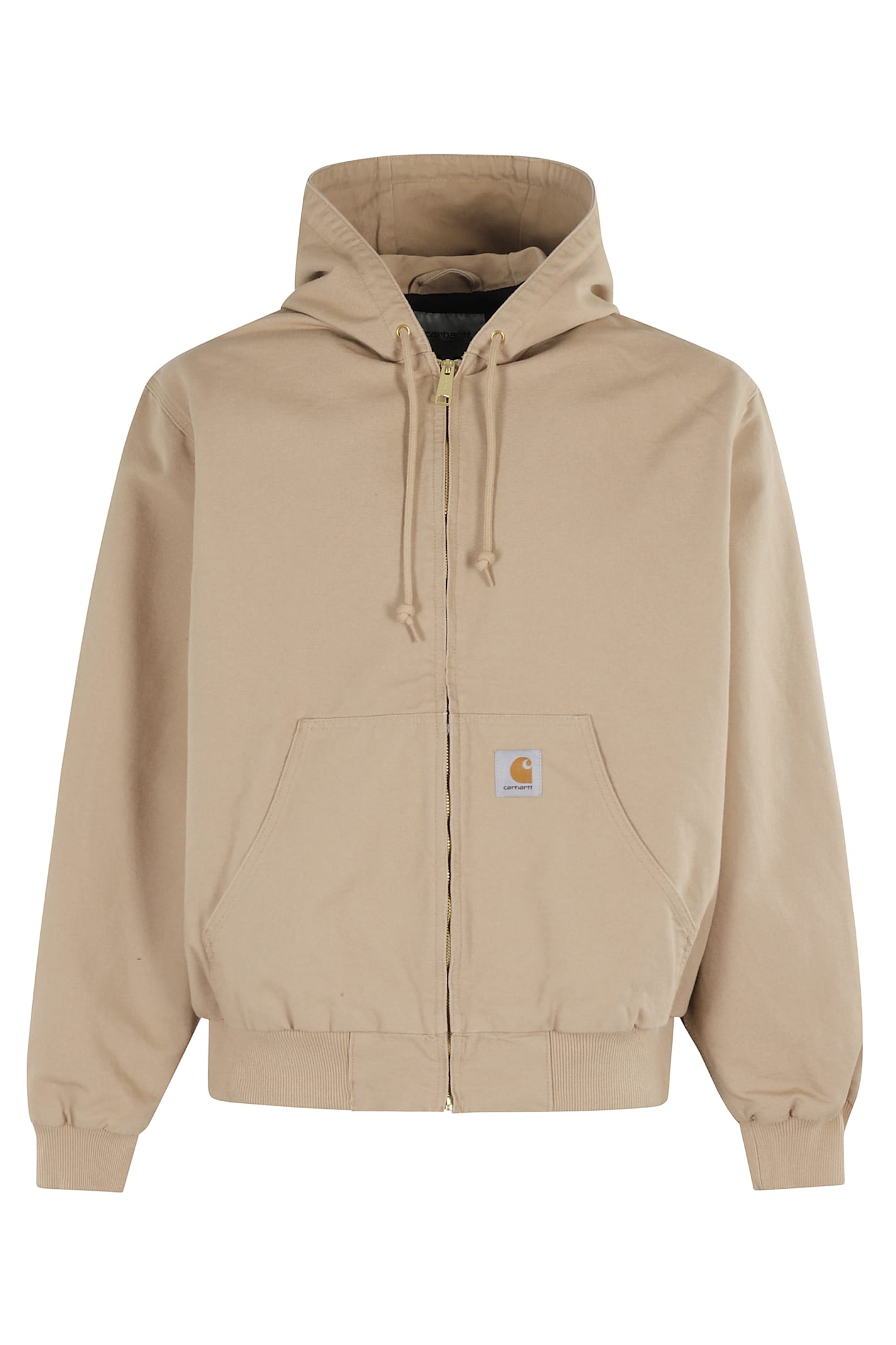 Carhartt Og Active Puffer Jackets Beige In Brown