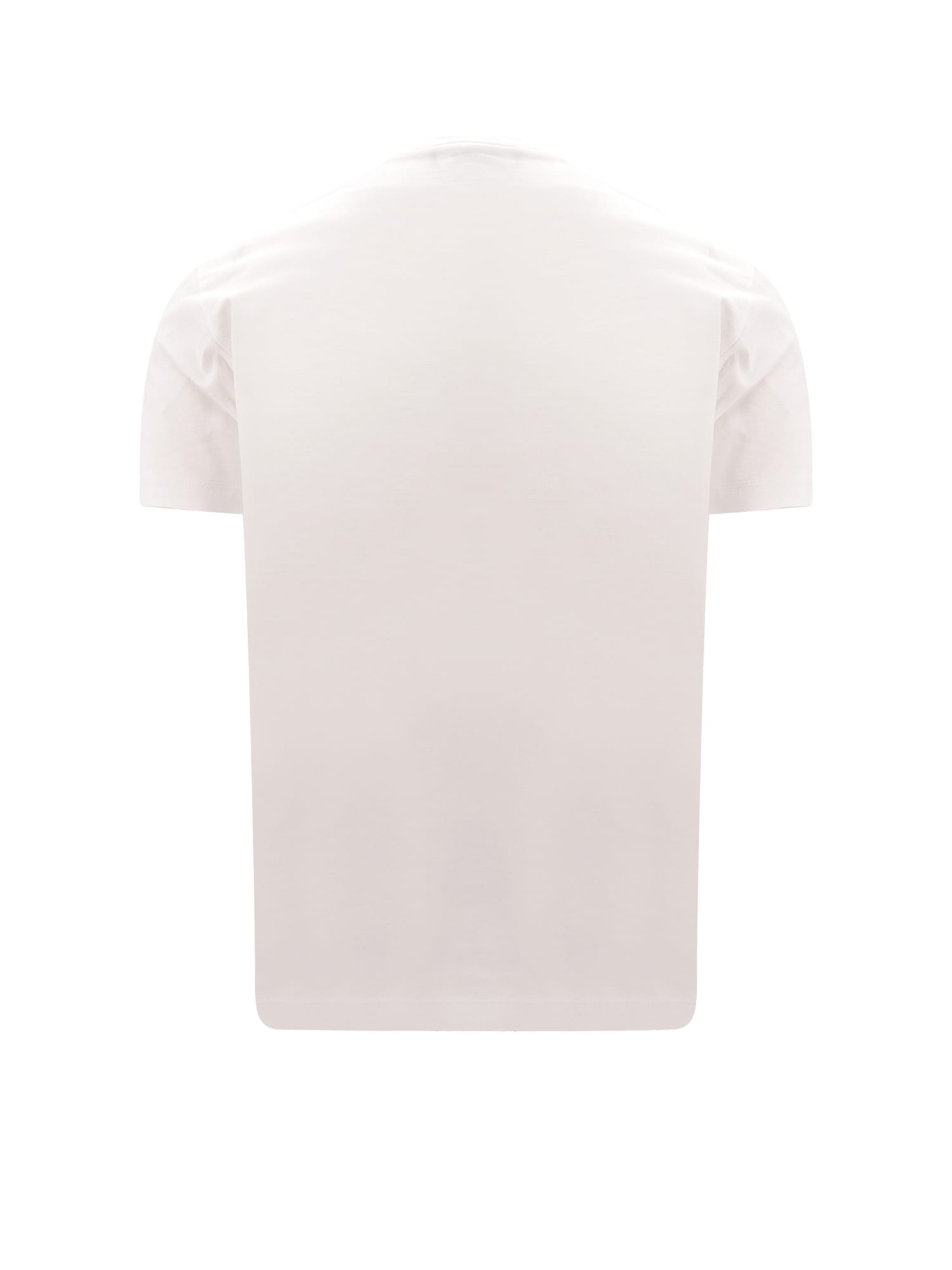 Shop Dsquared2 T-shirt In Bianco/nero