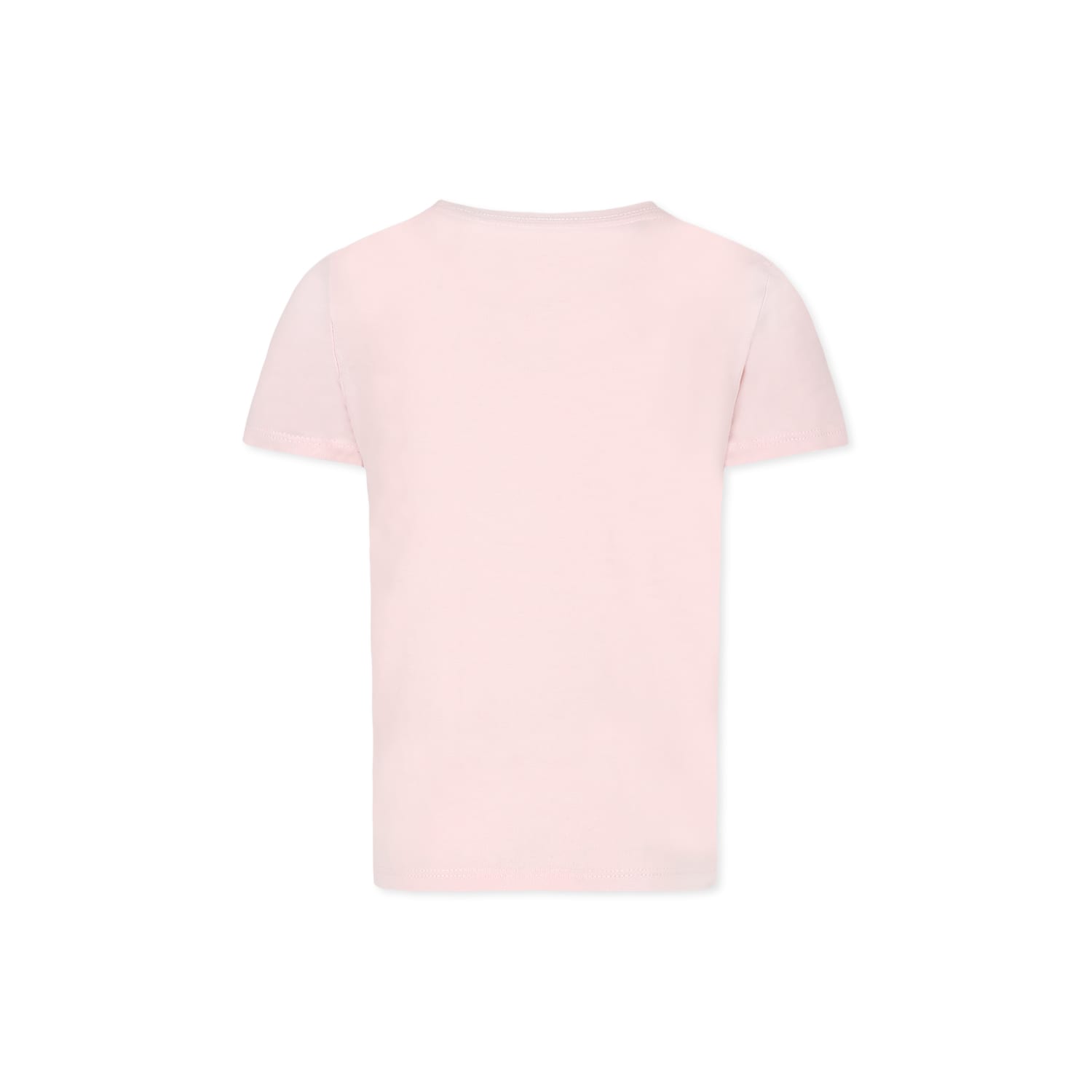 LEVI'S PINK T-SHIRT FOR GIRL WITH LOGO