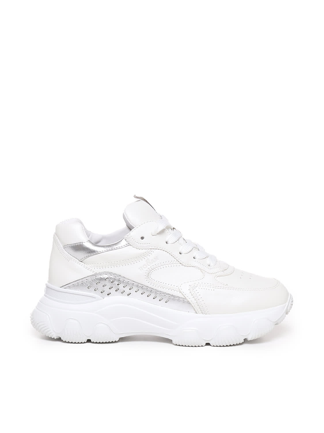 Shop Hogan Hyperactive Sneakers In White