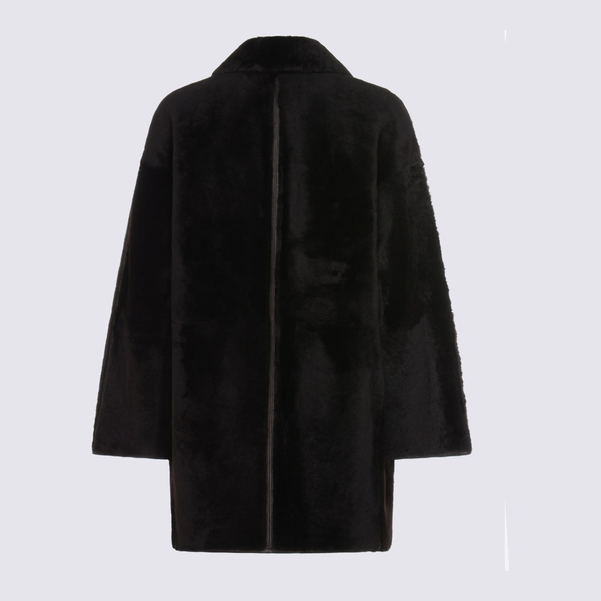 Max Mara Reversible Coat In Brown