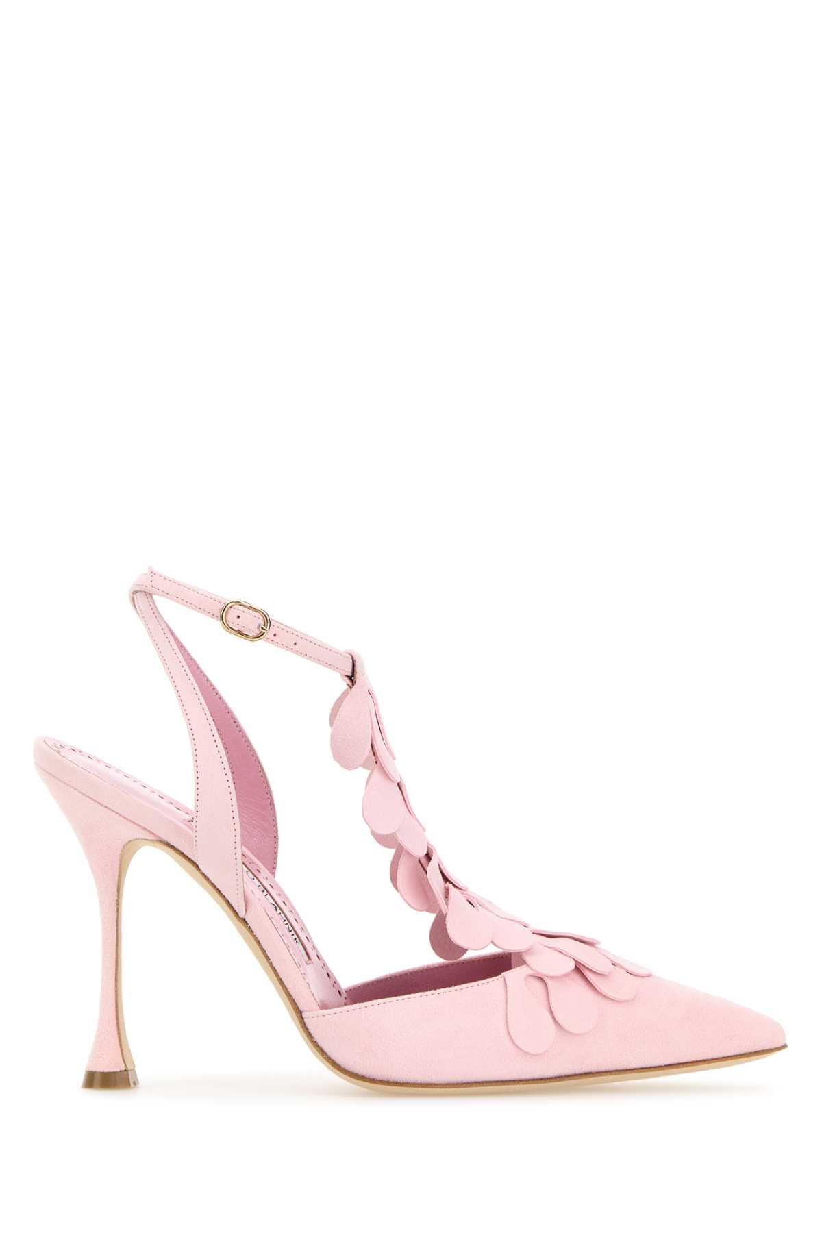 Pink Suede Marwam Pumps