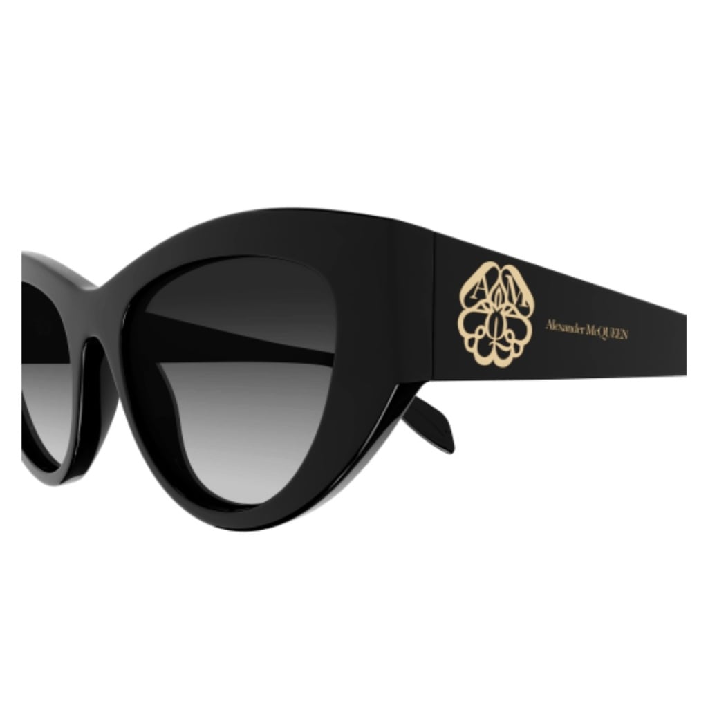 Shop Alexander Mcqueen Am0377s 001 Sunglasses