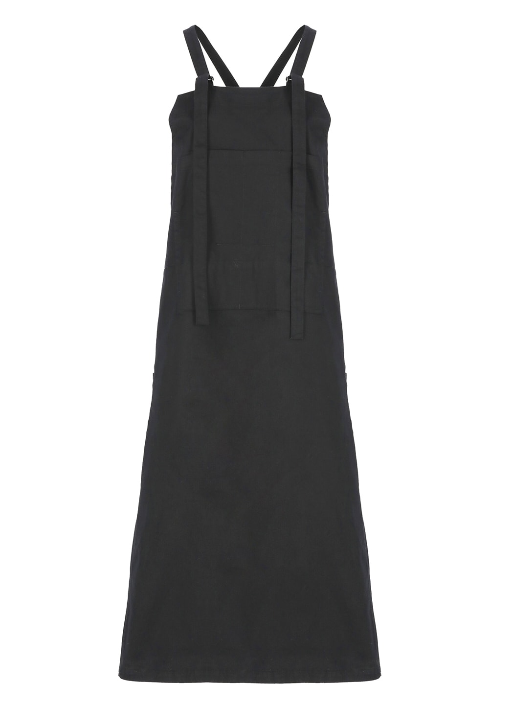 Shop Y's Cotton Dress In Black