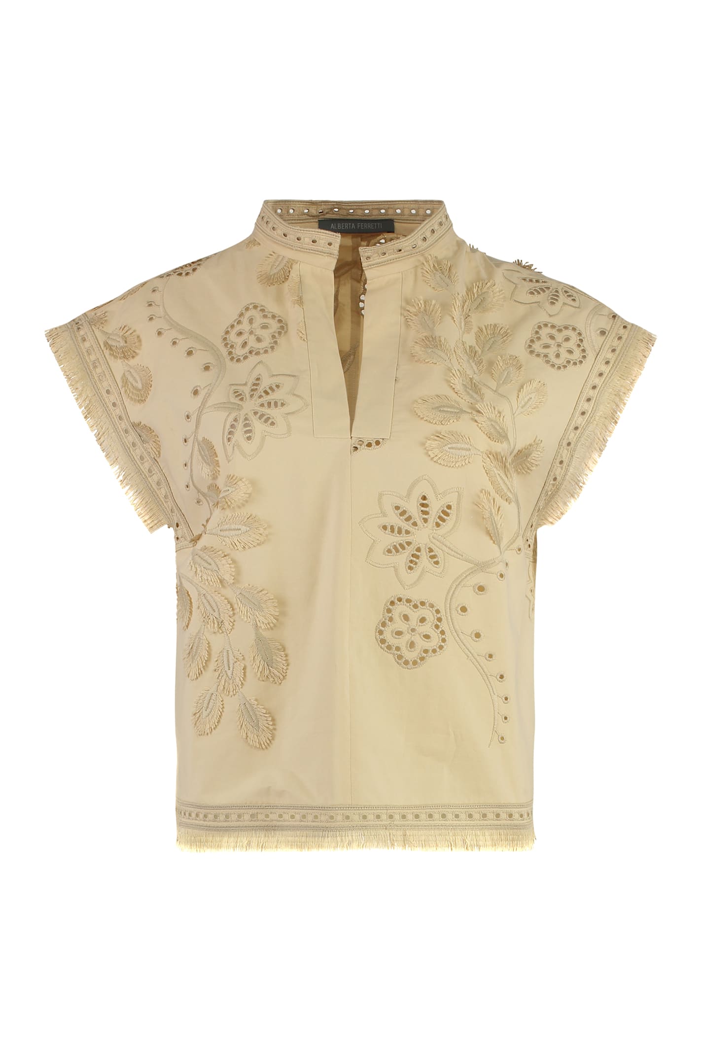 Alberta Ferretti Cotton Top