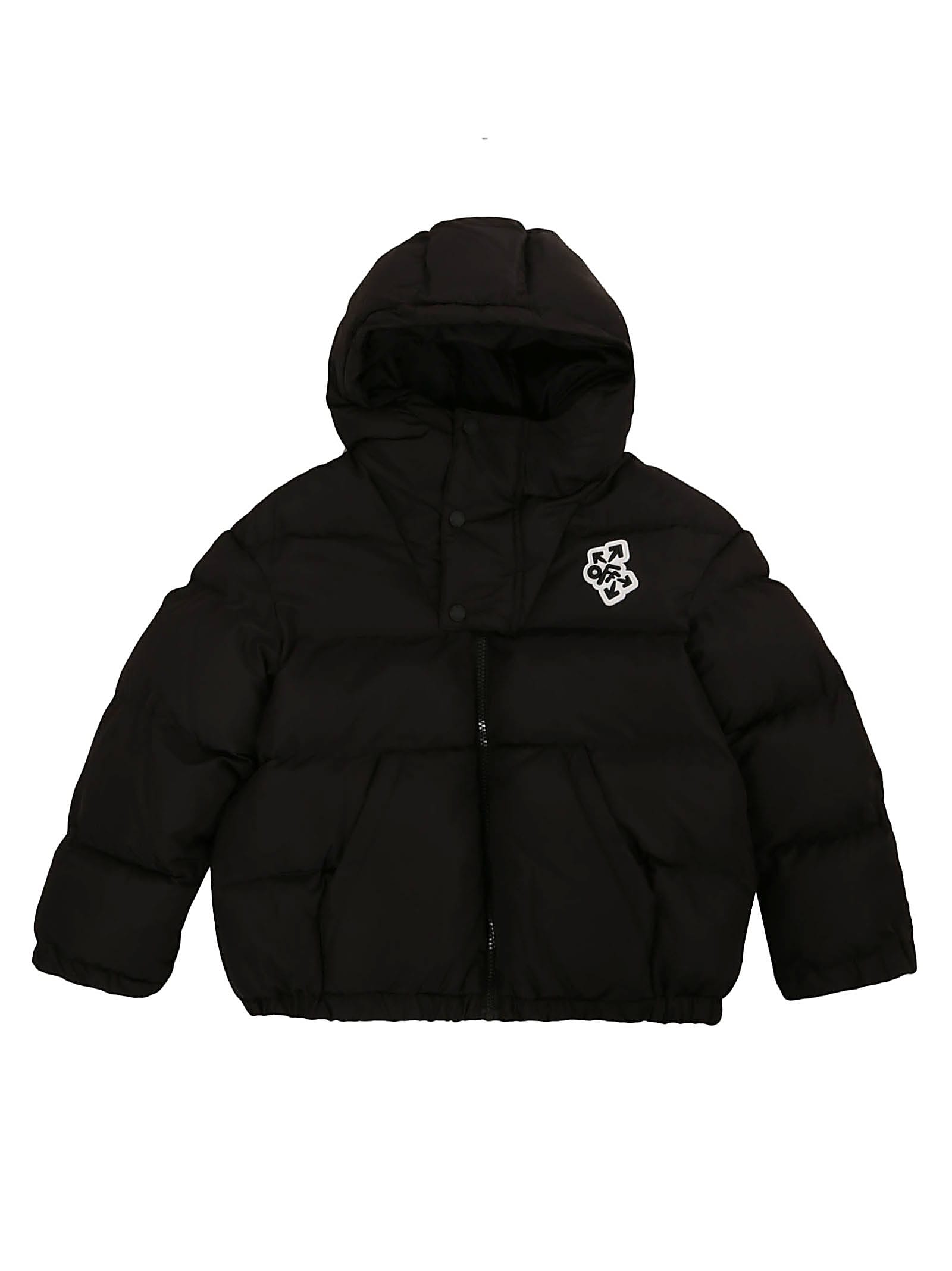 Off-White Off Rounded Nylon Puffer
