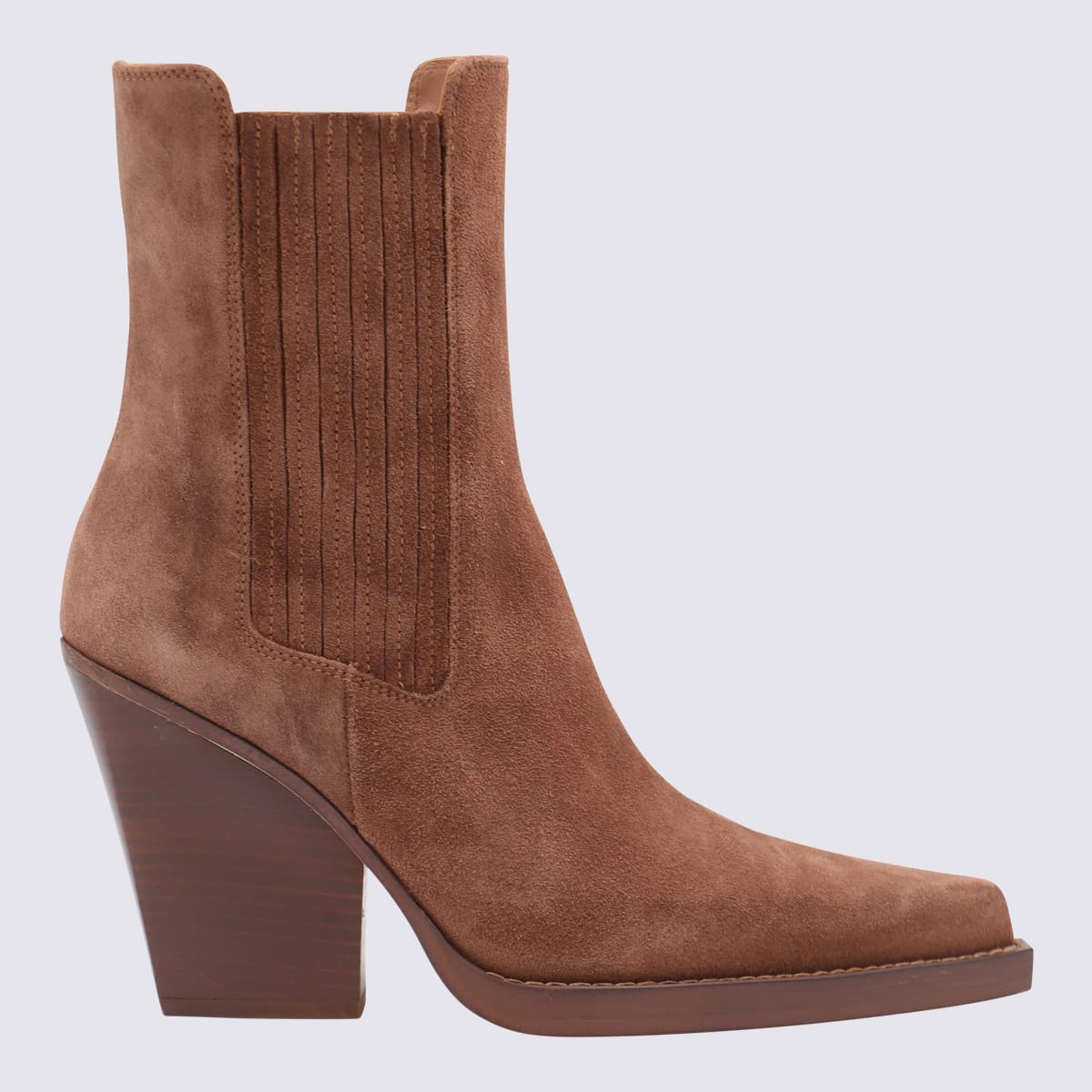 Brown Leather Dallas Boots