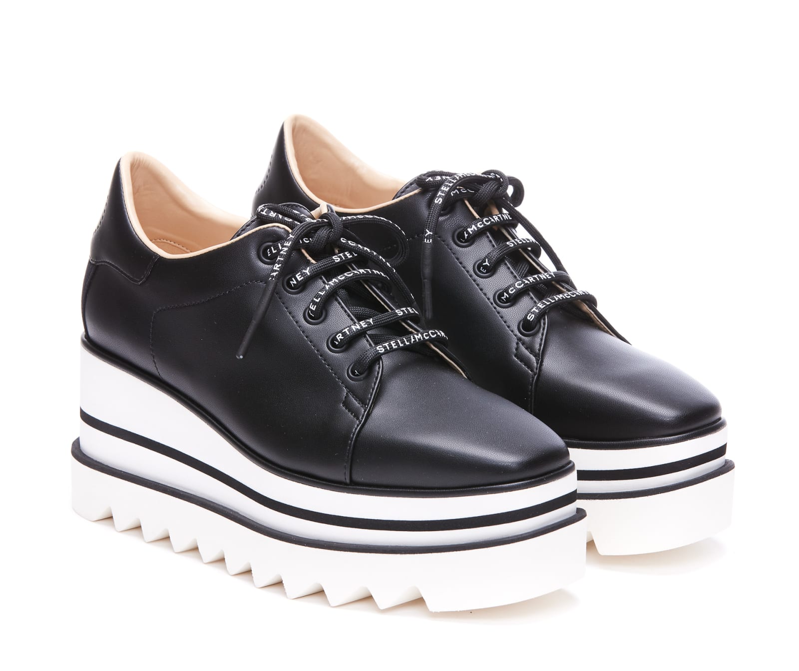 Shop Stella Mccartney Elyse Sneakers In Black