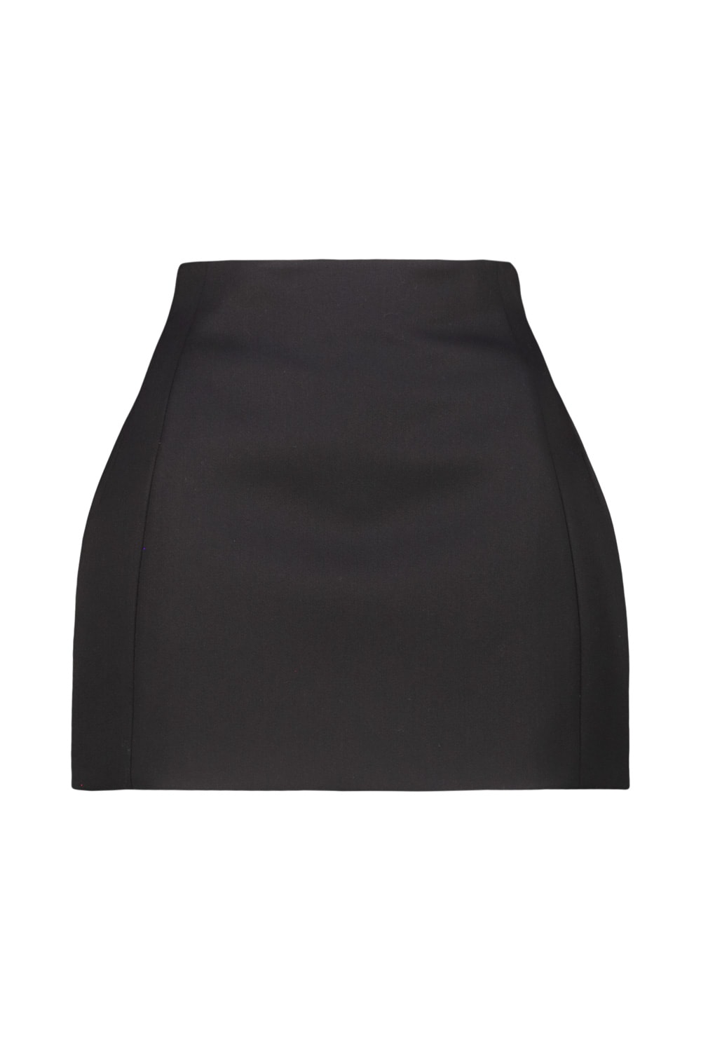 WARDROBE. NYC Rhw Sculptured Mini Skirt