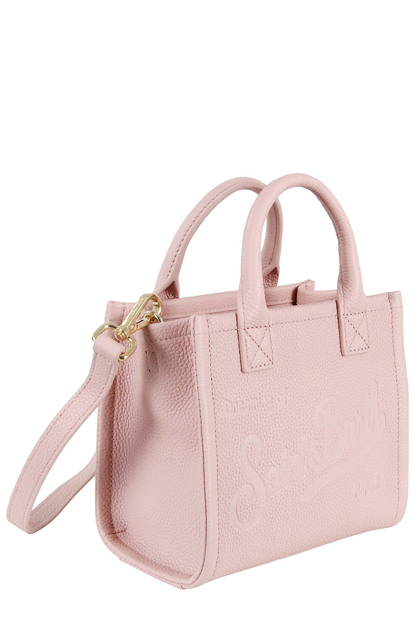 Mc2 Saint Barth Hand Bag With Strap In Pink