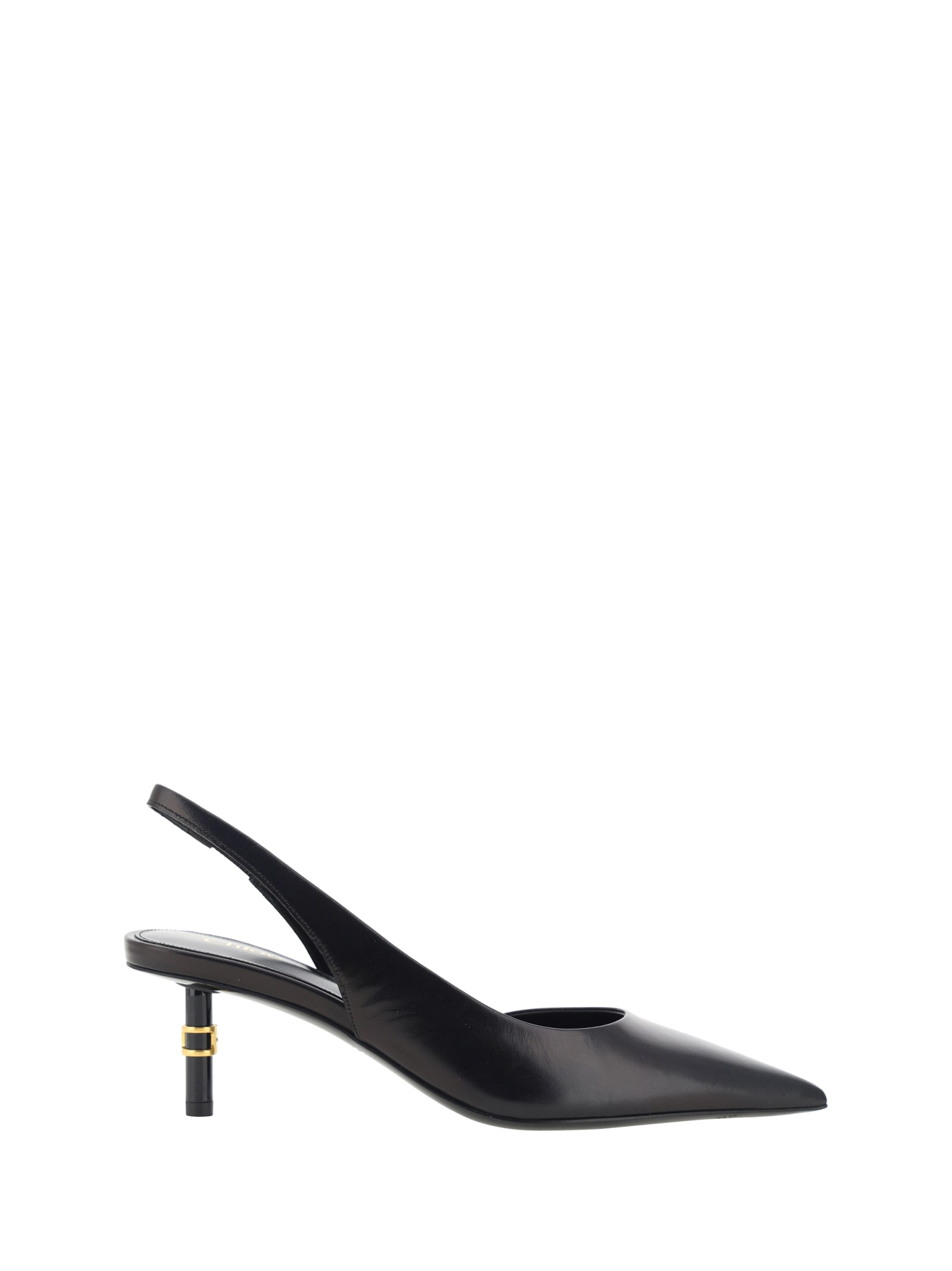 Shop Chloé Slingback Marcie Pumps In Black