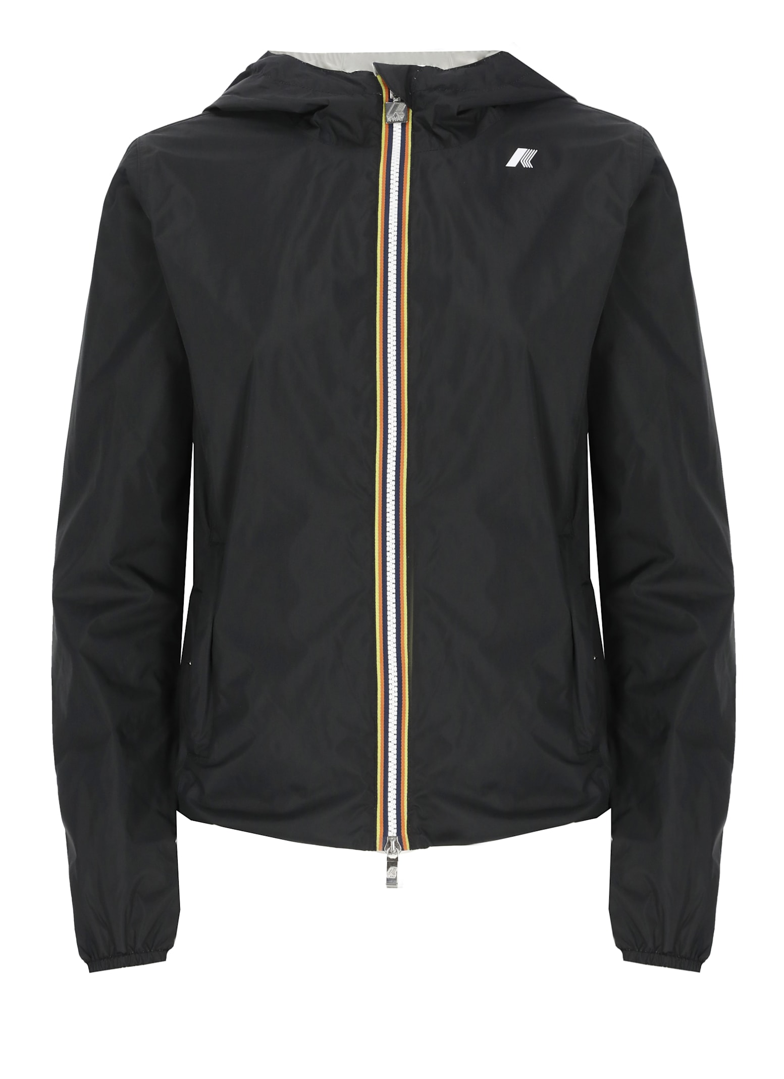K-way Lily Eco Plus Double Jacket In Black