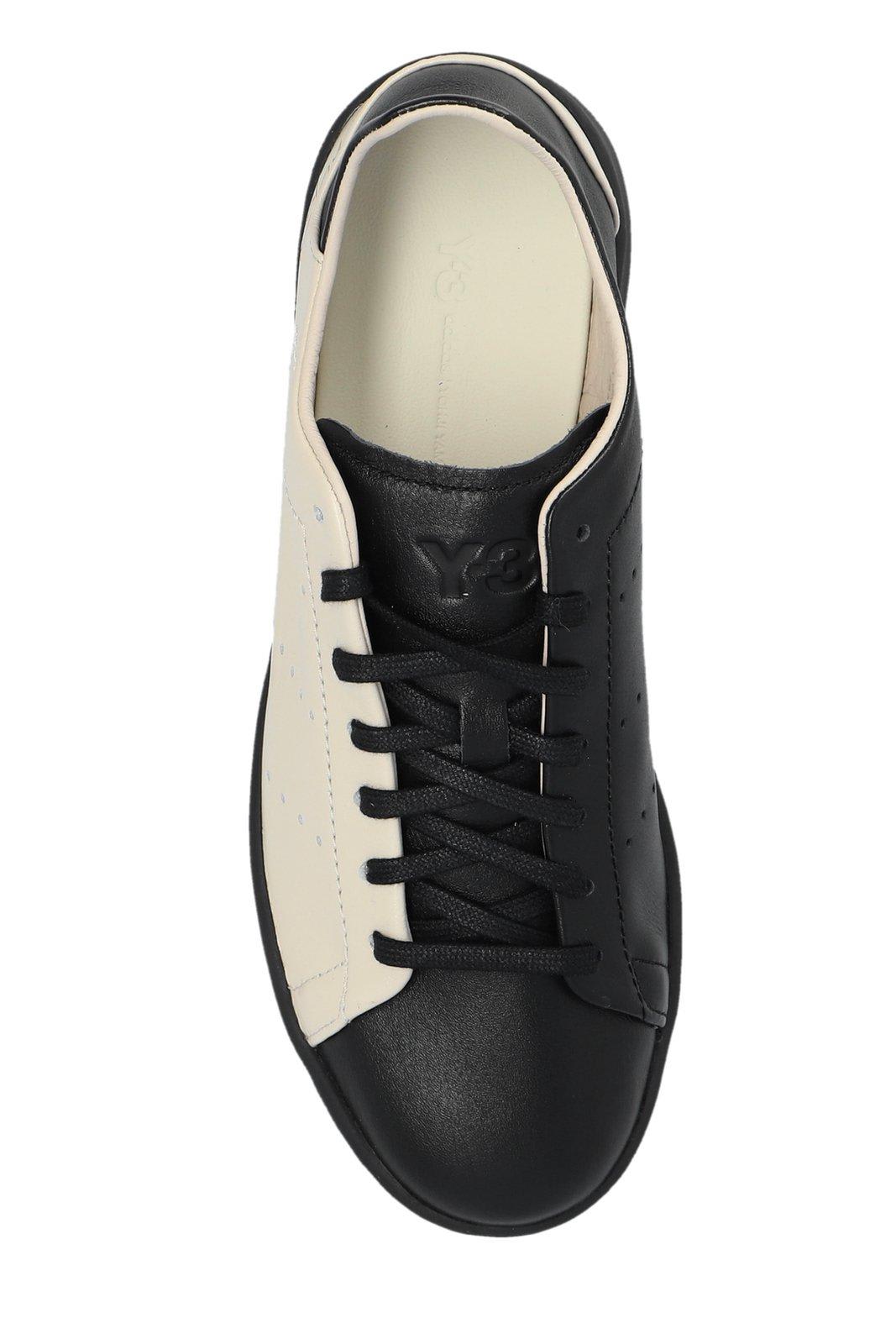 Shop Y-3 Stan Smith Low-top Sneakers In Black/neutrals