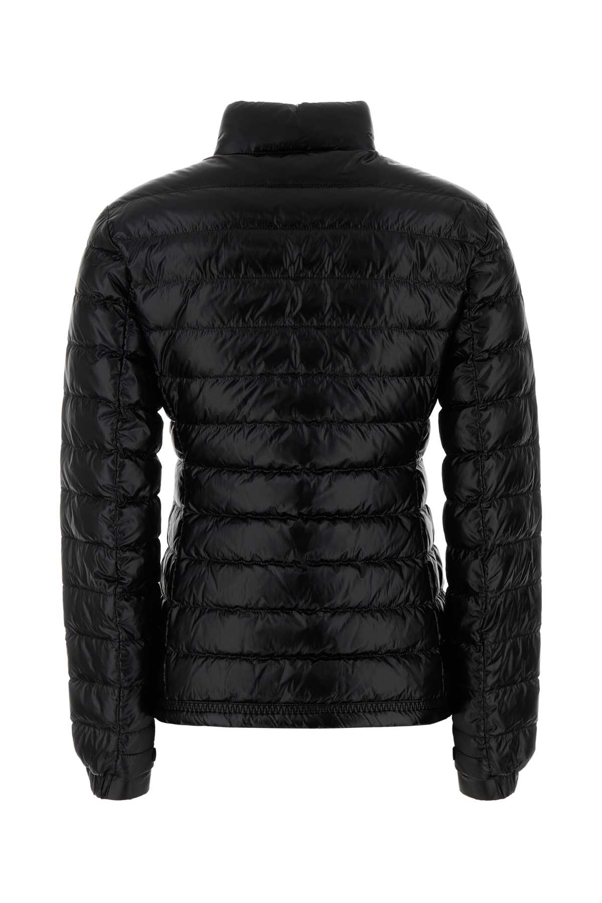 Moncler Grenoble Black Nylon Walibi Down Jacket In Black