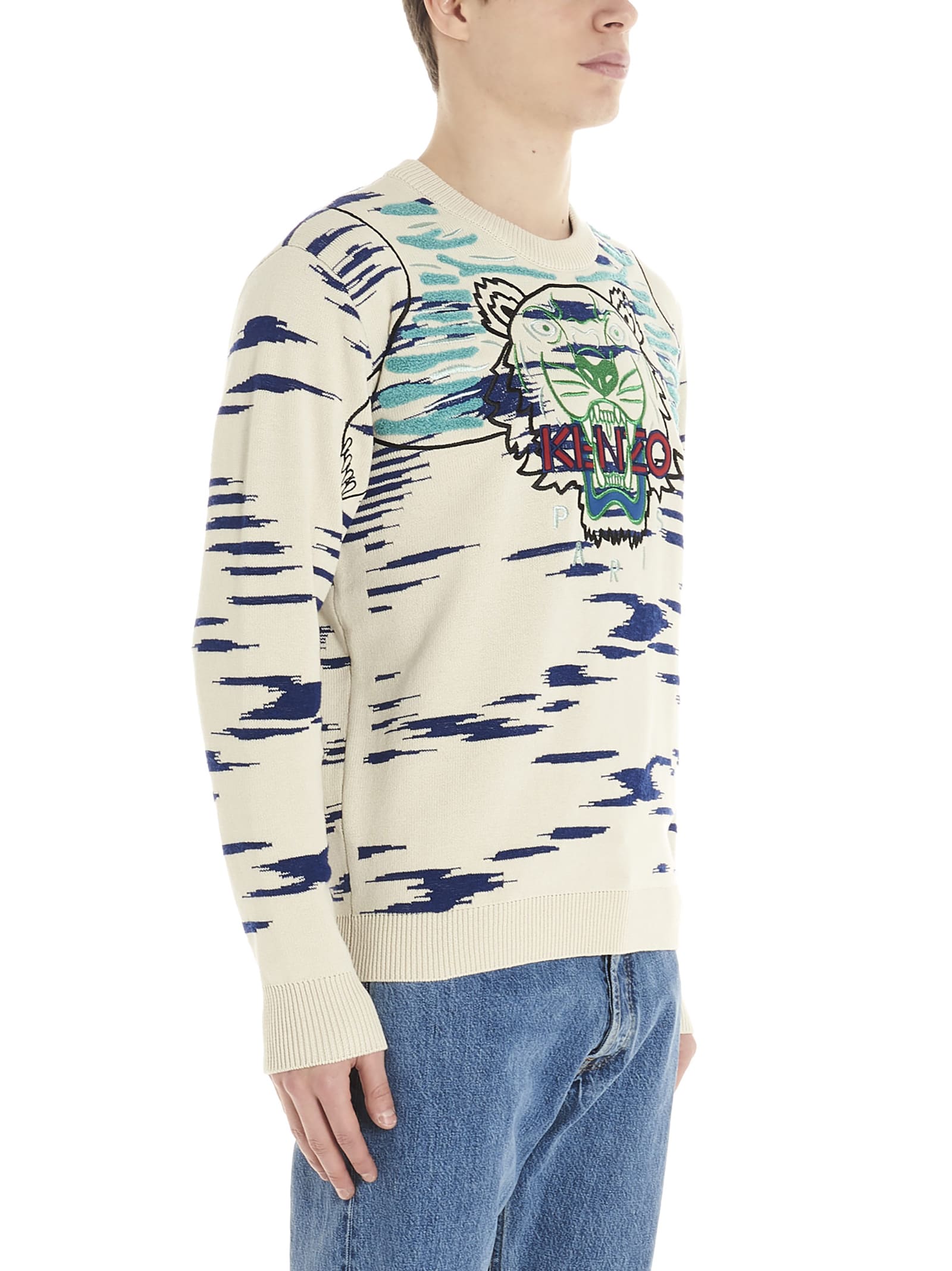 kenzo claw tiger sweatshirt