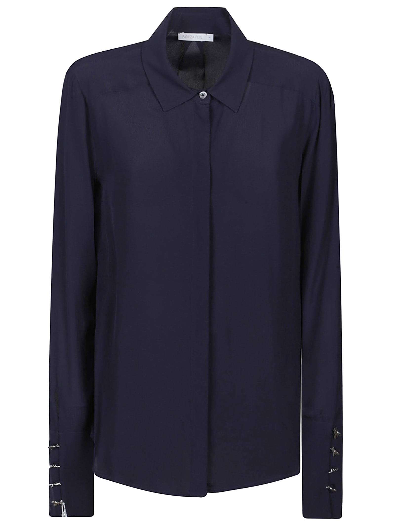 Shop Patrizia Pepe Long Sleeve Shirt