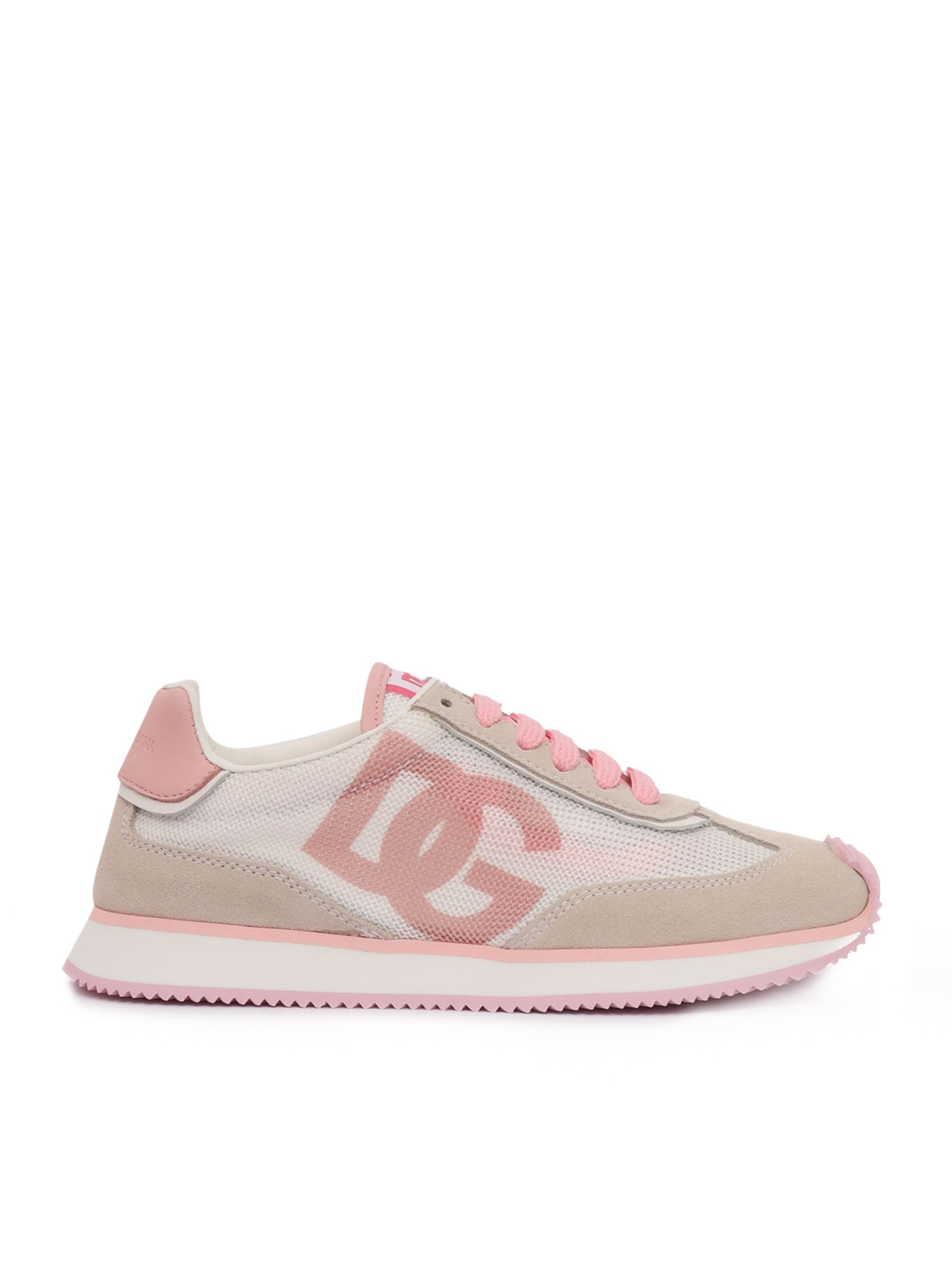 Dolce & Gabbana Low-top Sneakers In Pink