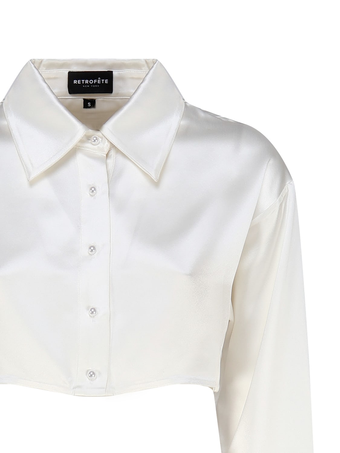 Shop Retroféte Cartola Shirt In White