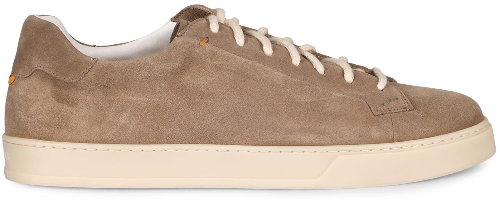 Doucal's Men's Leather Sneakers In White