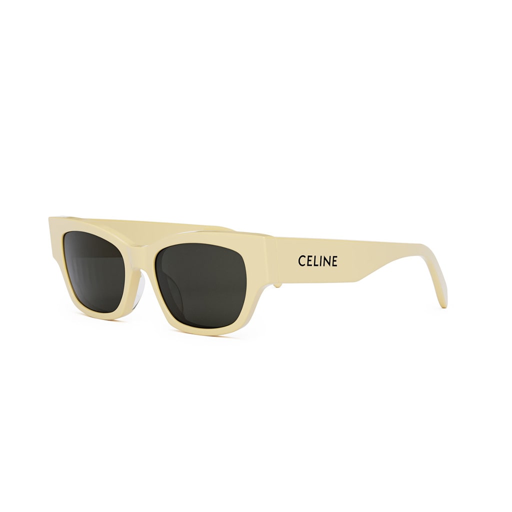 Shop Celine Cl40197u 39a Sunglasses In Panna