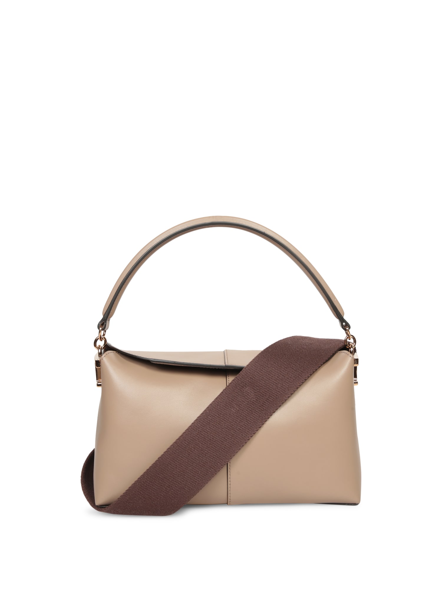 TOD'S TORTORA RIBBON MINI BAGUETTE BAG 