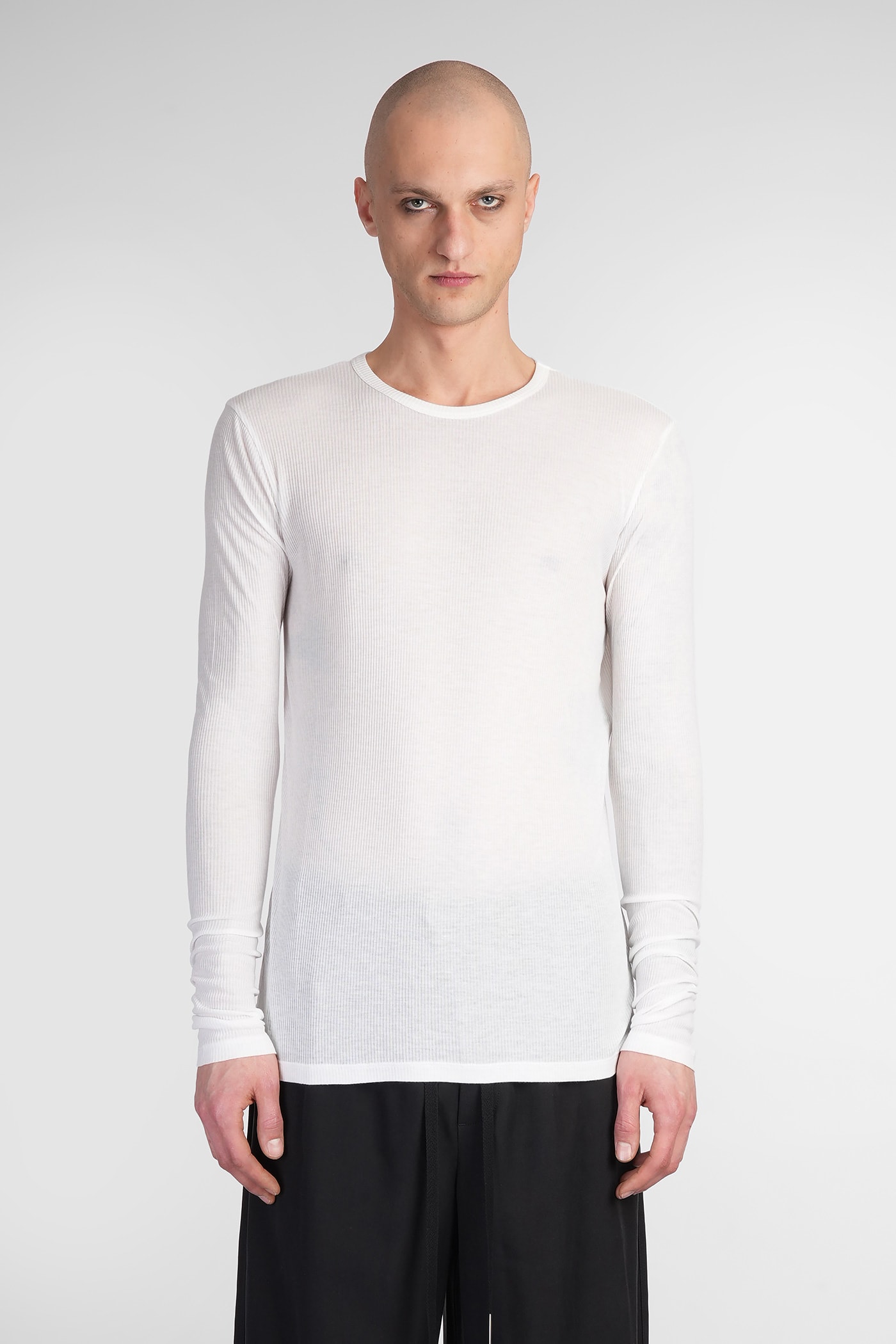 Greg T-shirt In White Viscose
