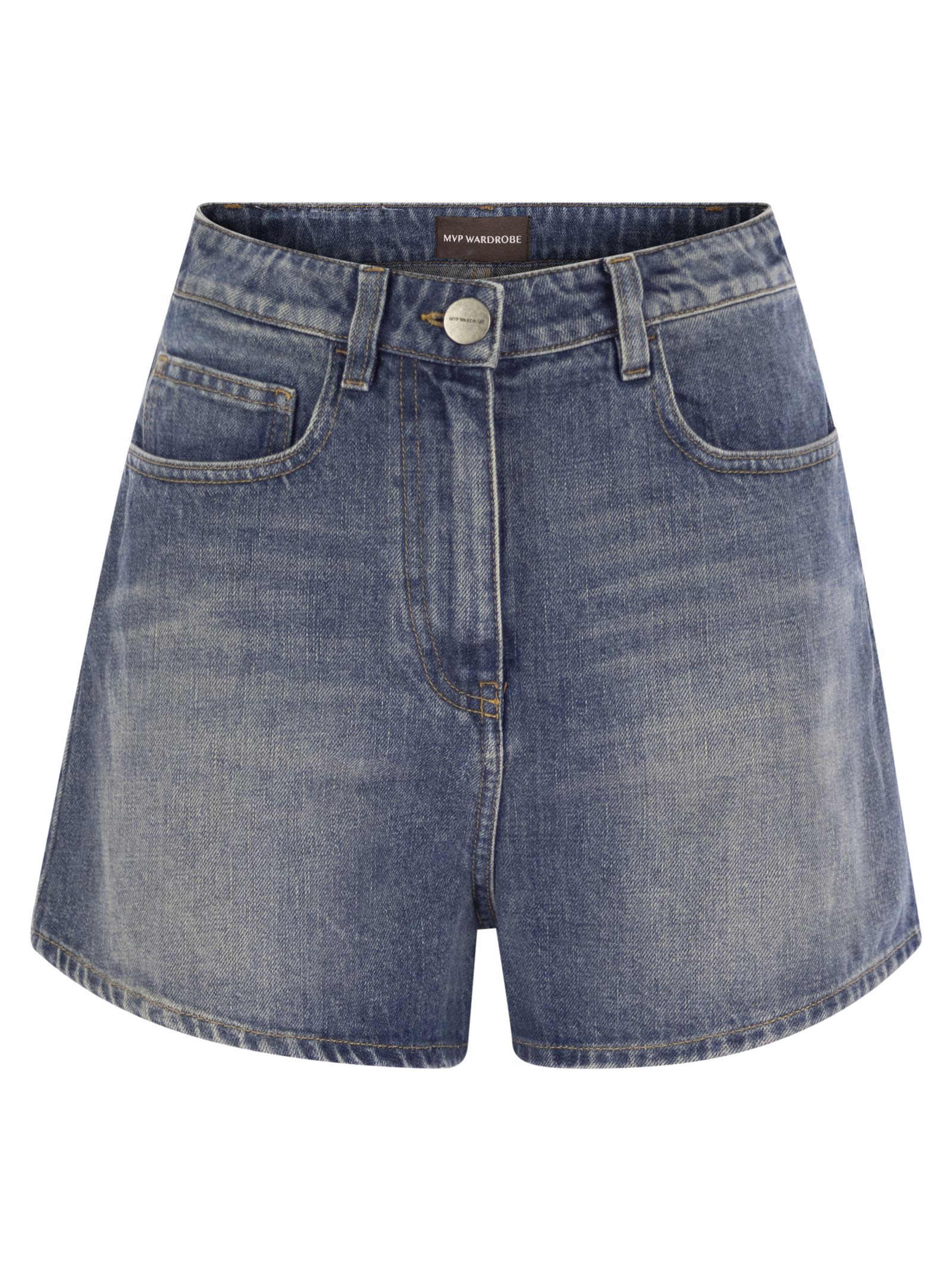 Denim 5-pocket Shorts