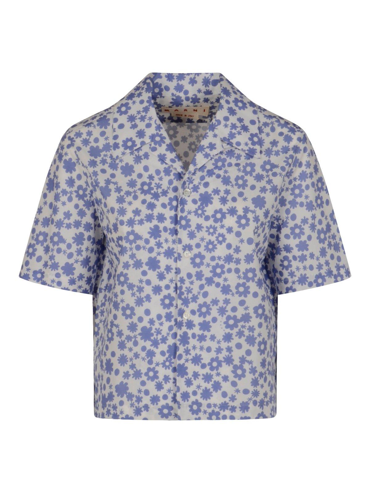 Marni Poplin Bowling Shirt