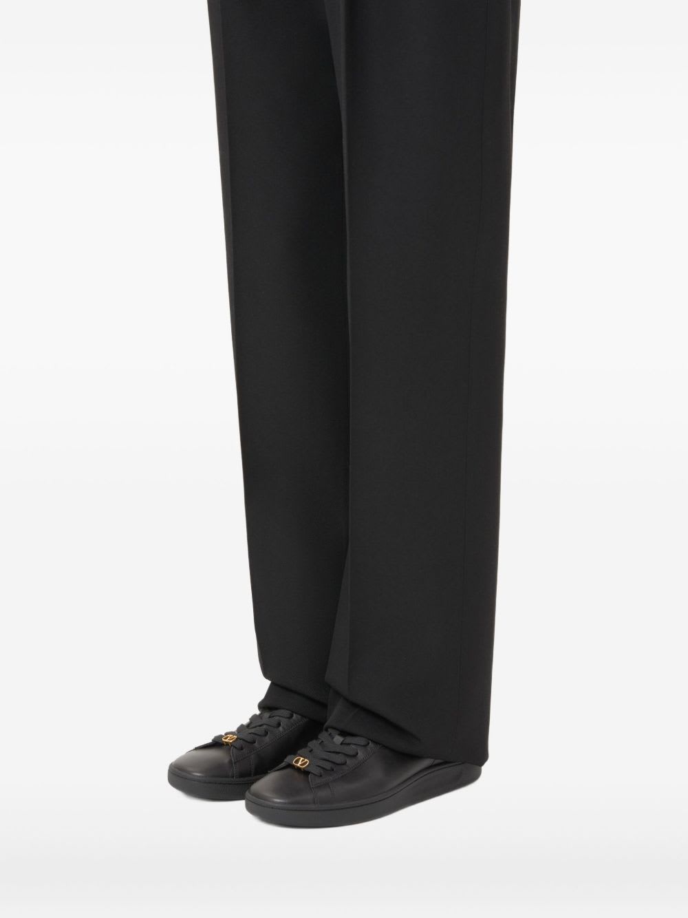 Valentino Royco Nappa Leather Sneakers In Multi