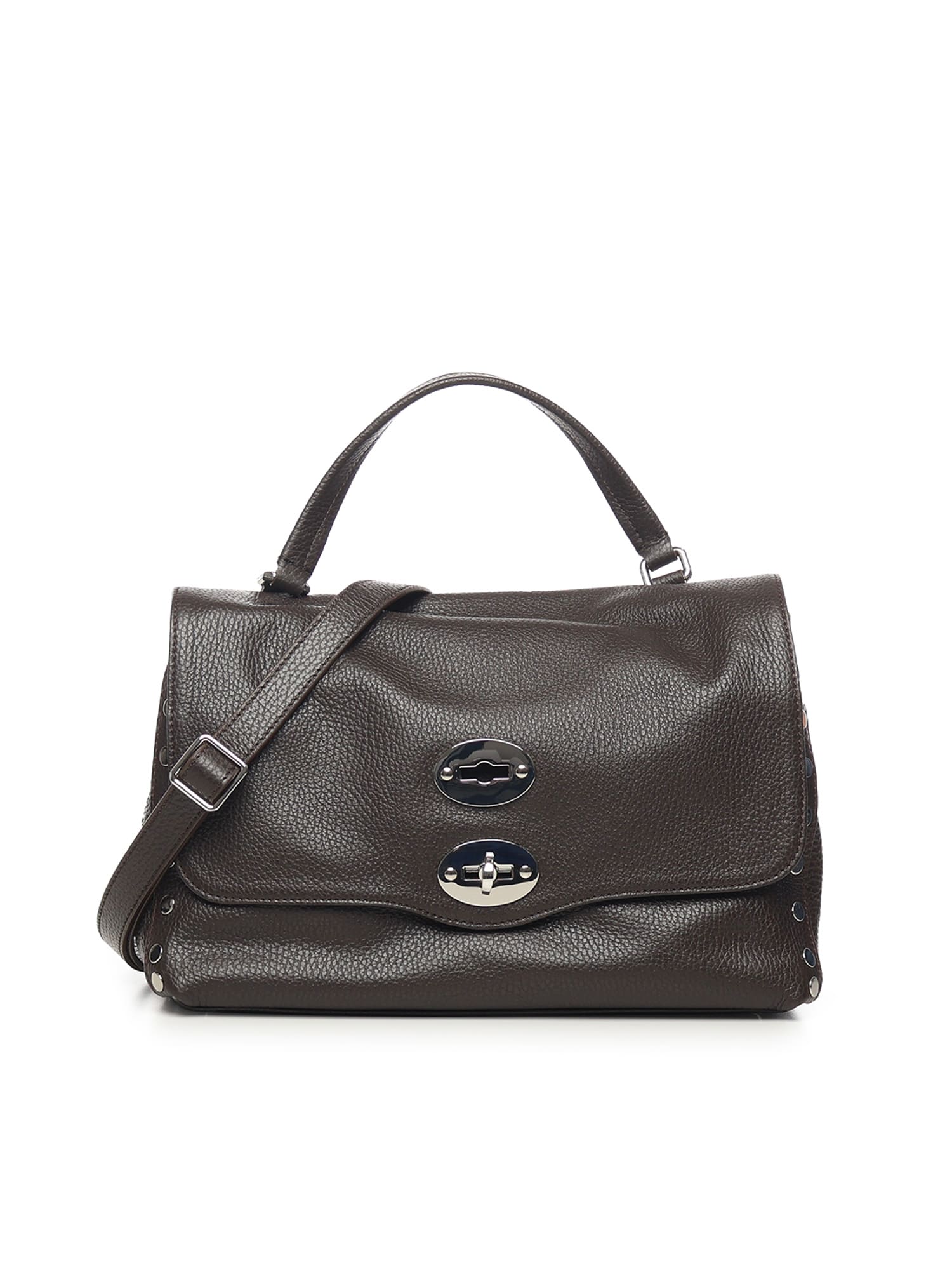 Zanellato Postina® Small Leather Bag In Brown