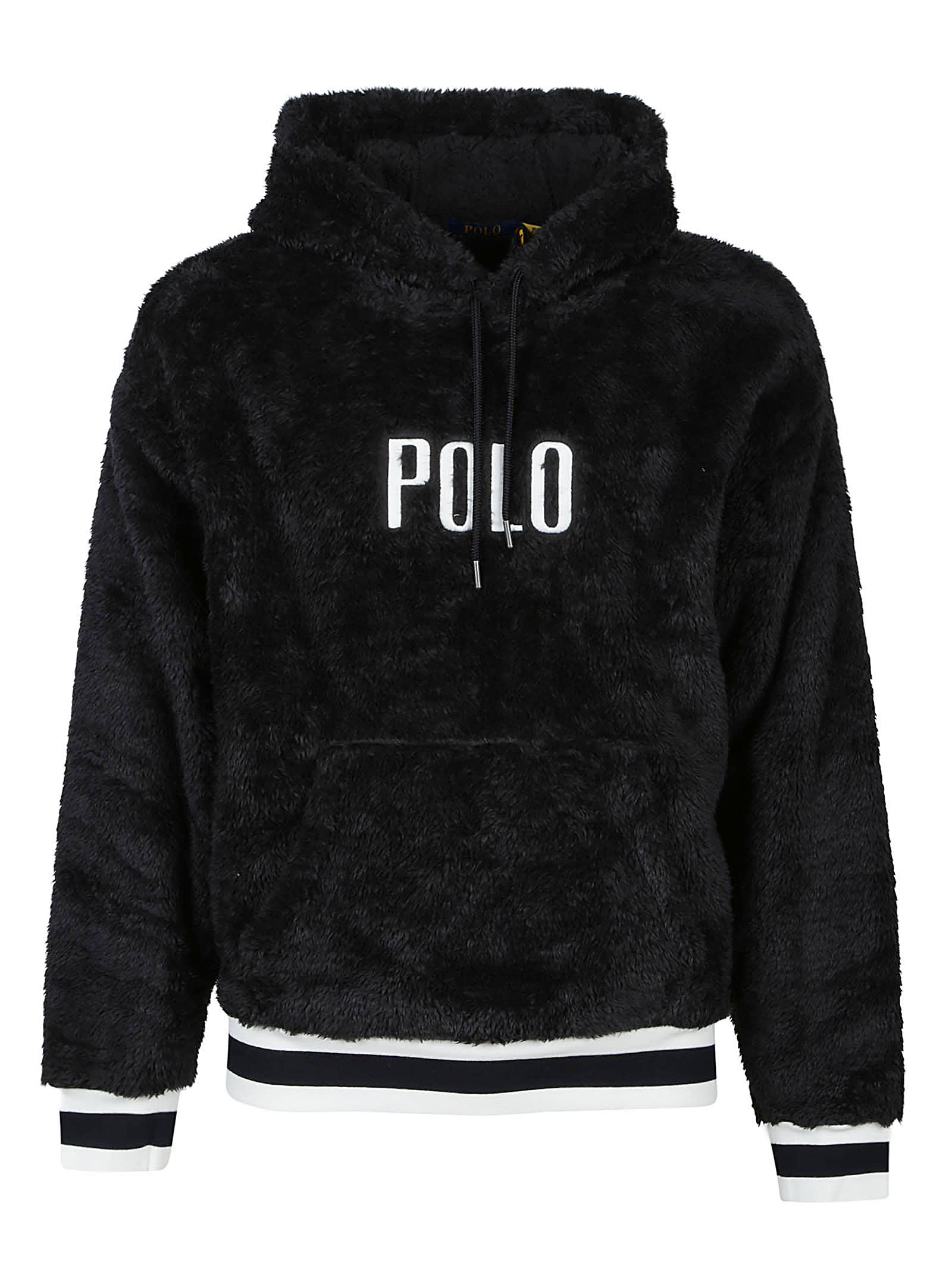 Polo Ralph Lauren Long Sleeve Sweatshirt In Polo Black