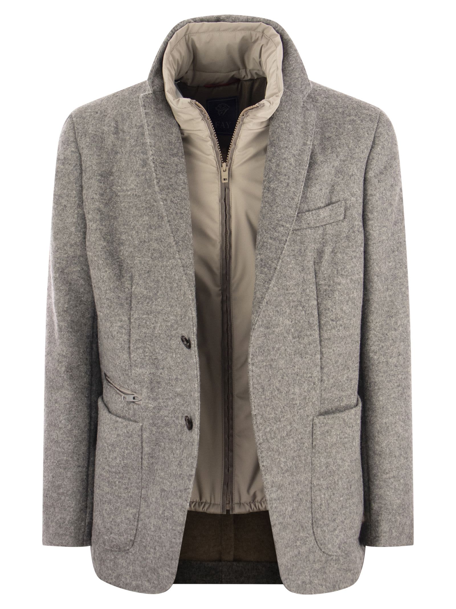 Two-button Double Jacket