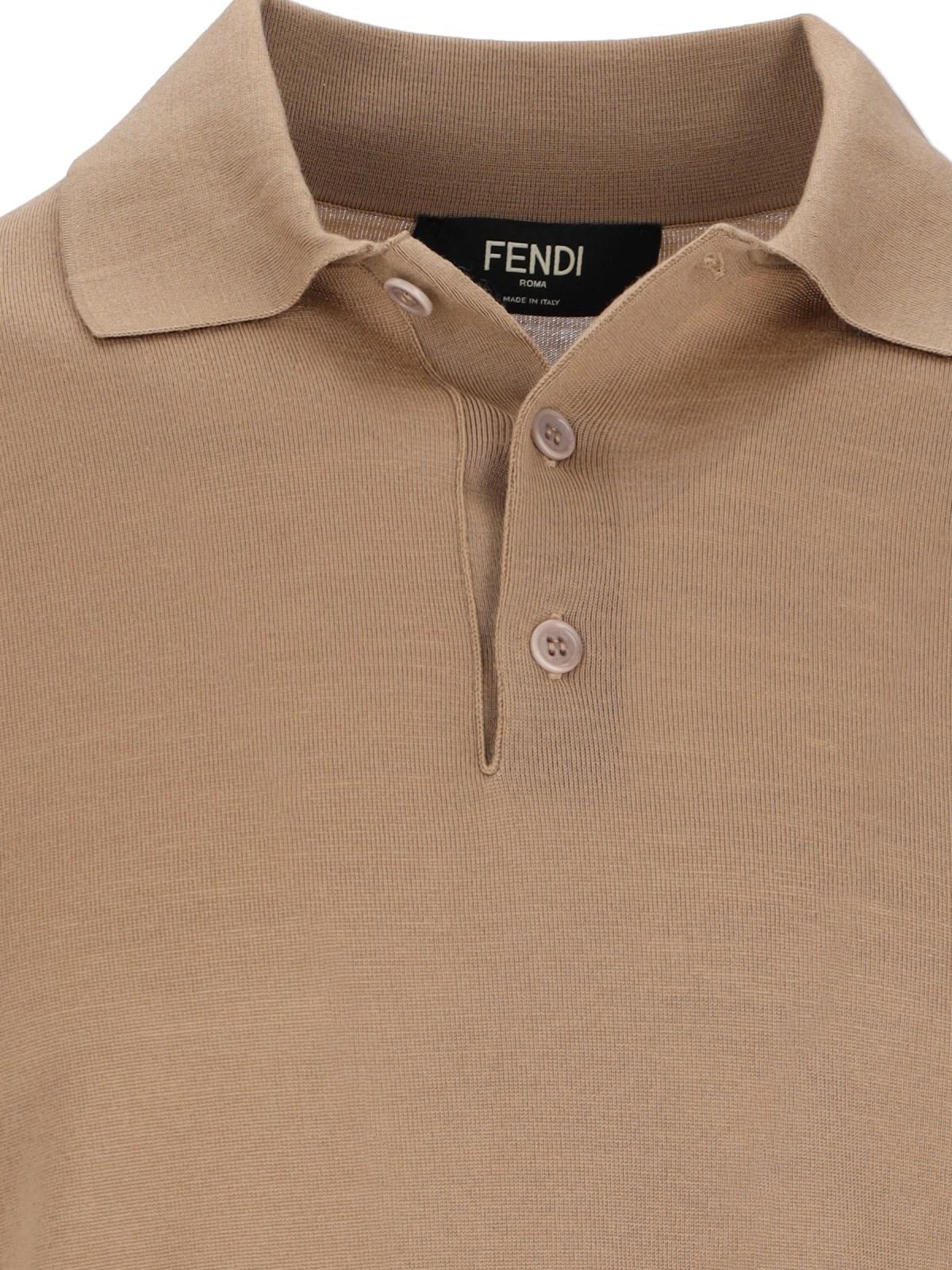 Logo Knit Polo Shirt