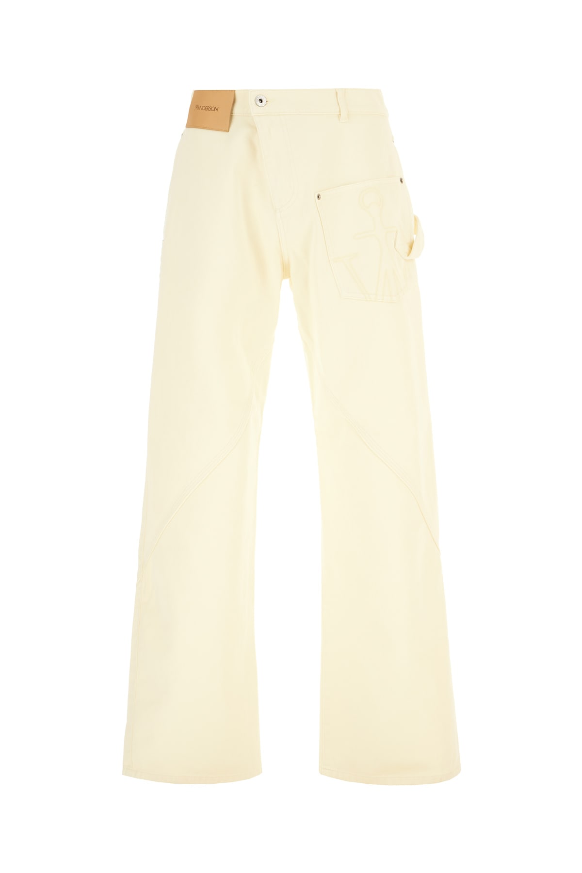 J. W. Anderson Pastel Yellow Denim Jeans