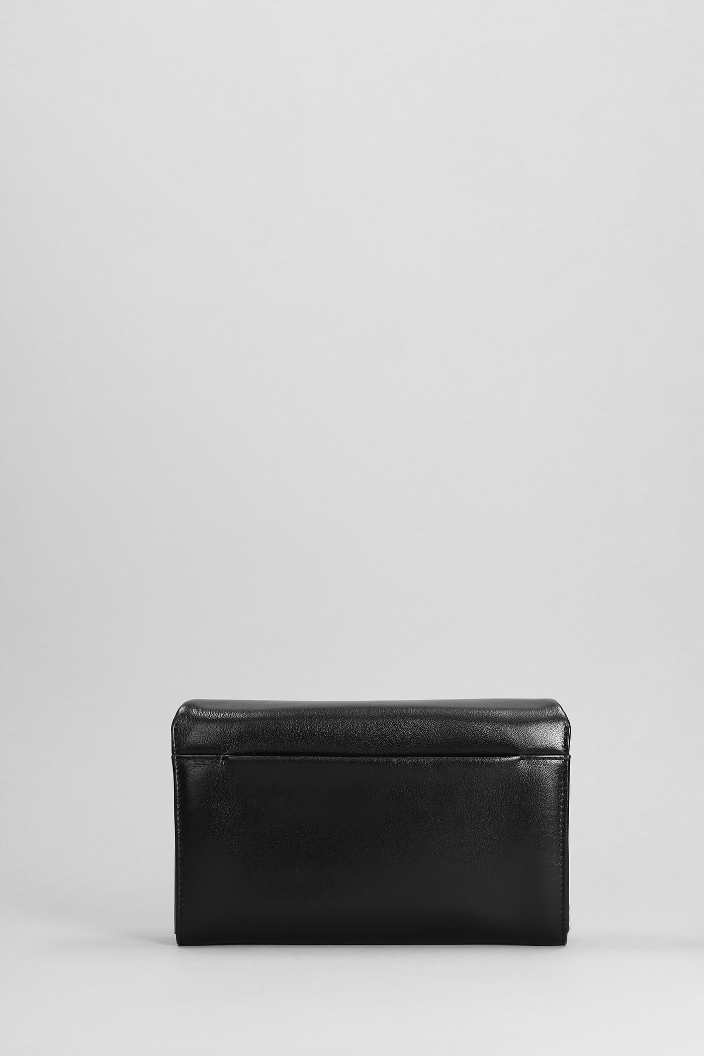 Shop Ami Alexandre Mattiussi Wallet In Black Leather