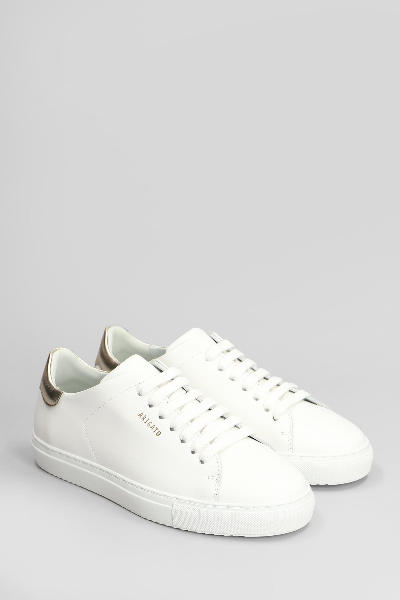 Axel Arigato Low-top Leather Sneakers In White