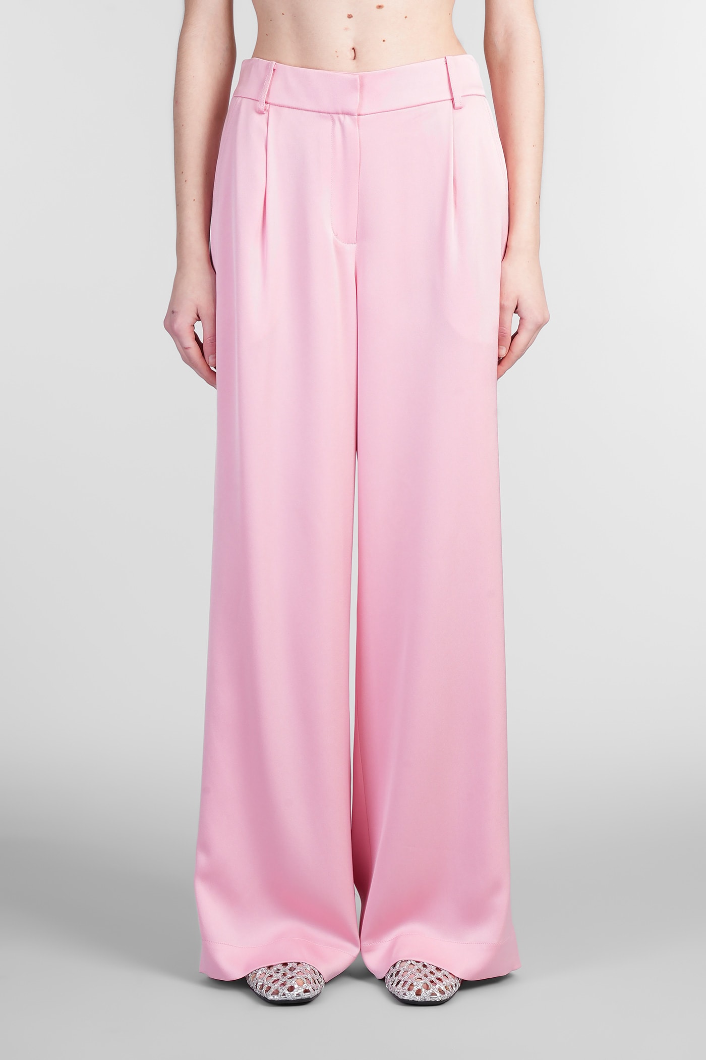 SIMKHAI MALCOM PANTS IN ROSE-PINK ACETATE