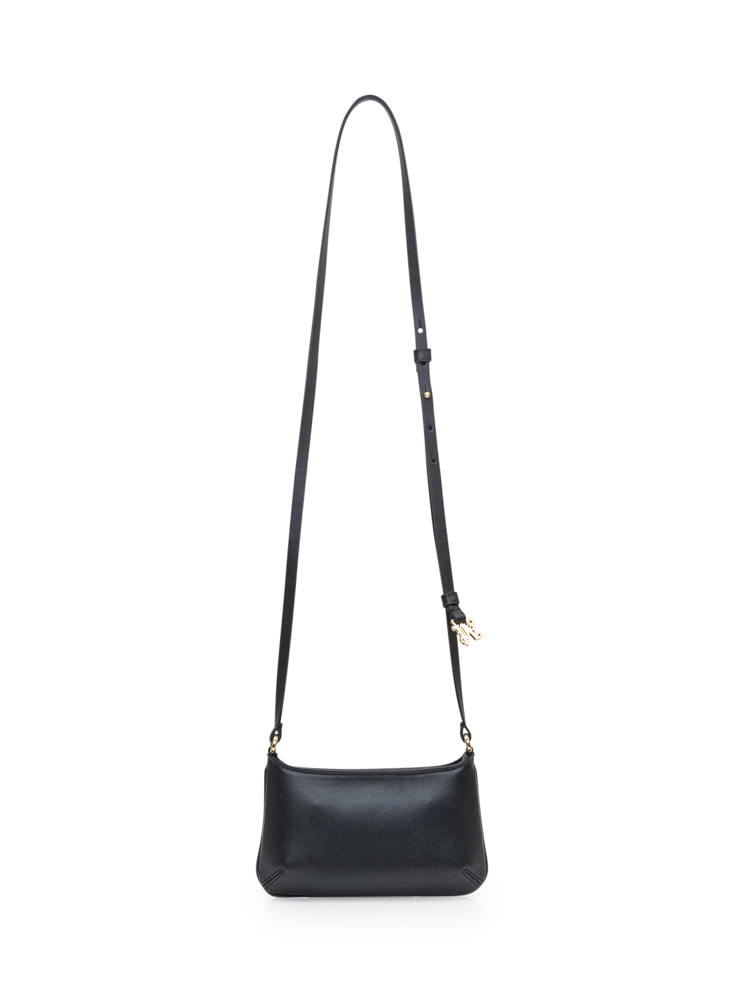 Shop Palm Angels Giorgina Mini Bag In Black/white