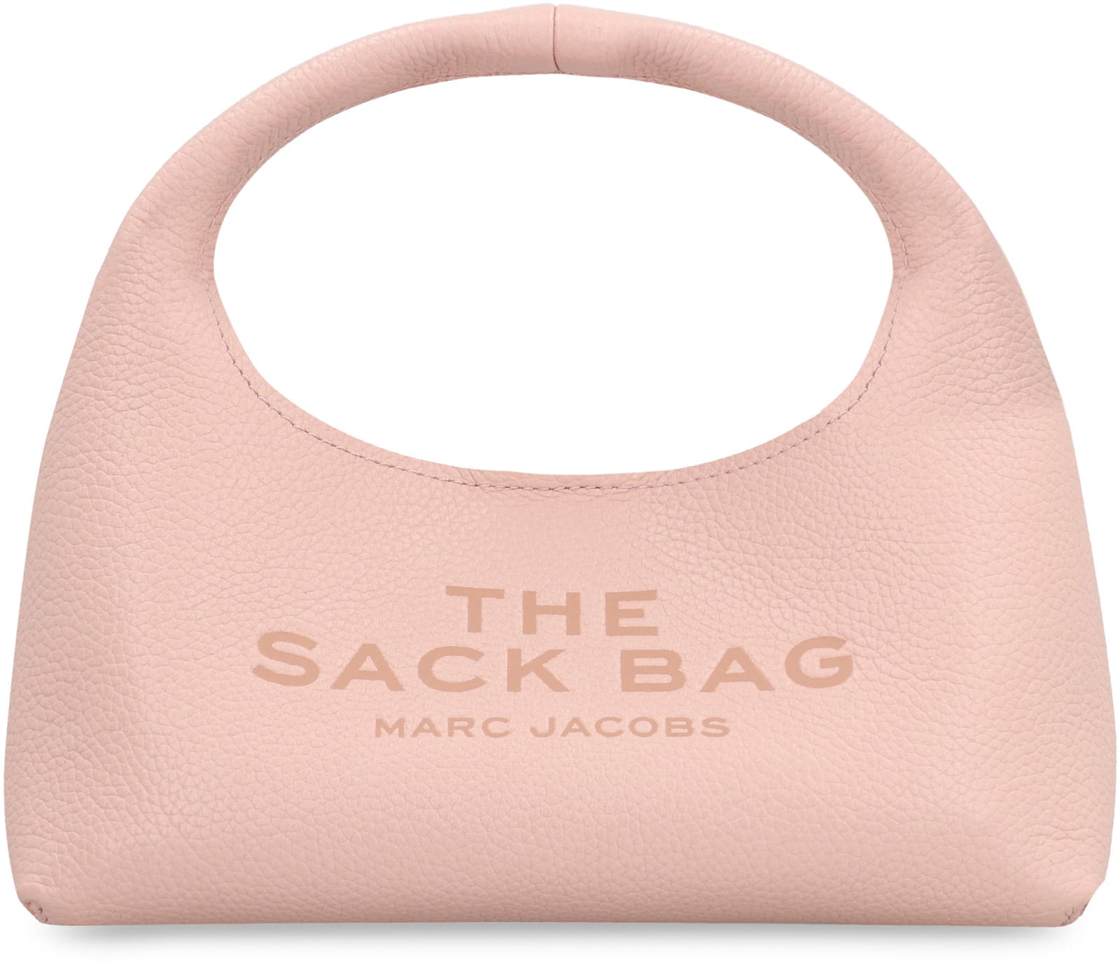 Shop Marc Jacobs The Mini Sack Bag Leather In Pink