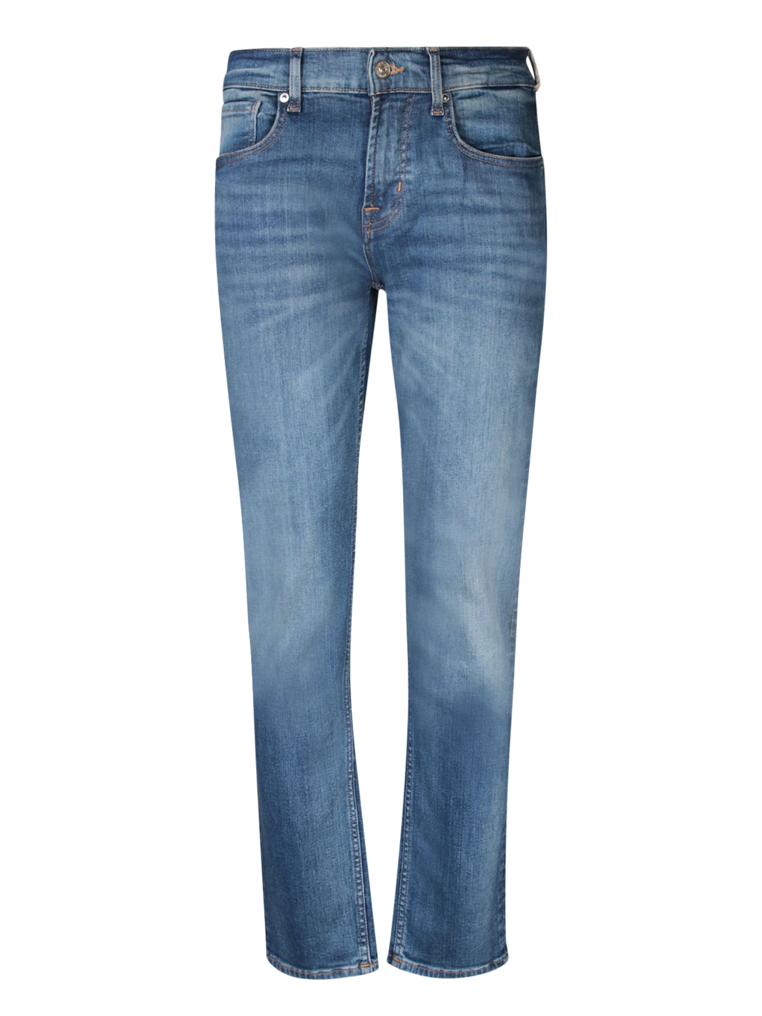 Shop 7 For All Mankind Slimmy Tapered Blue Jeans