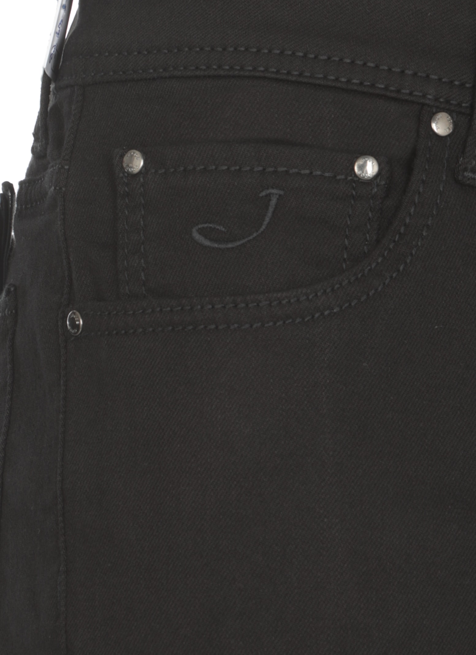 Shop Jacob Cohen Nick Slim Jeans In Black