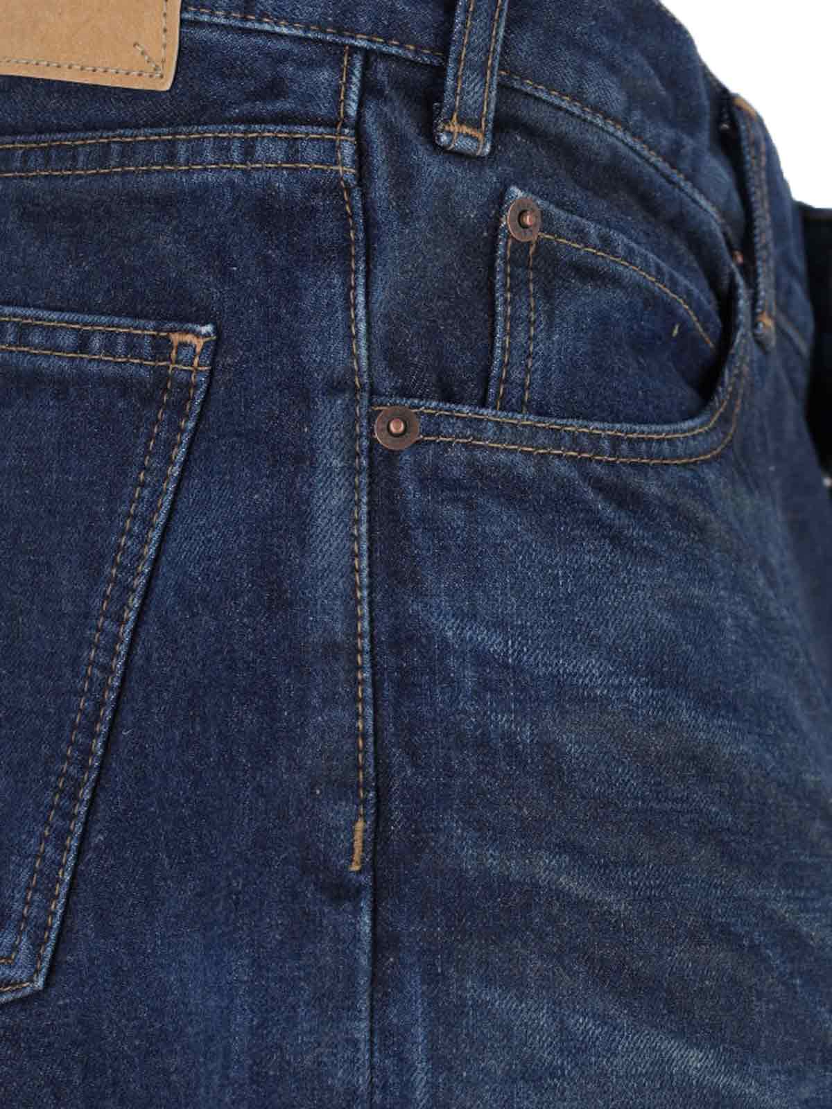 Celine Kurt Straight Jeans In Blue