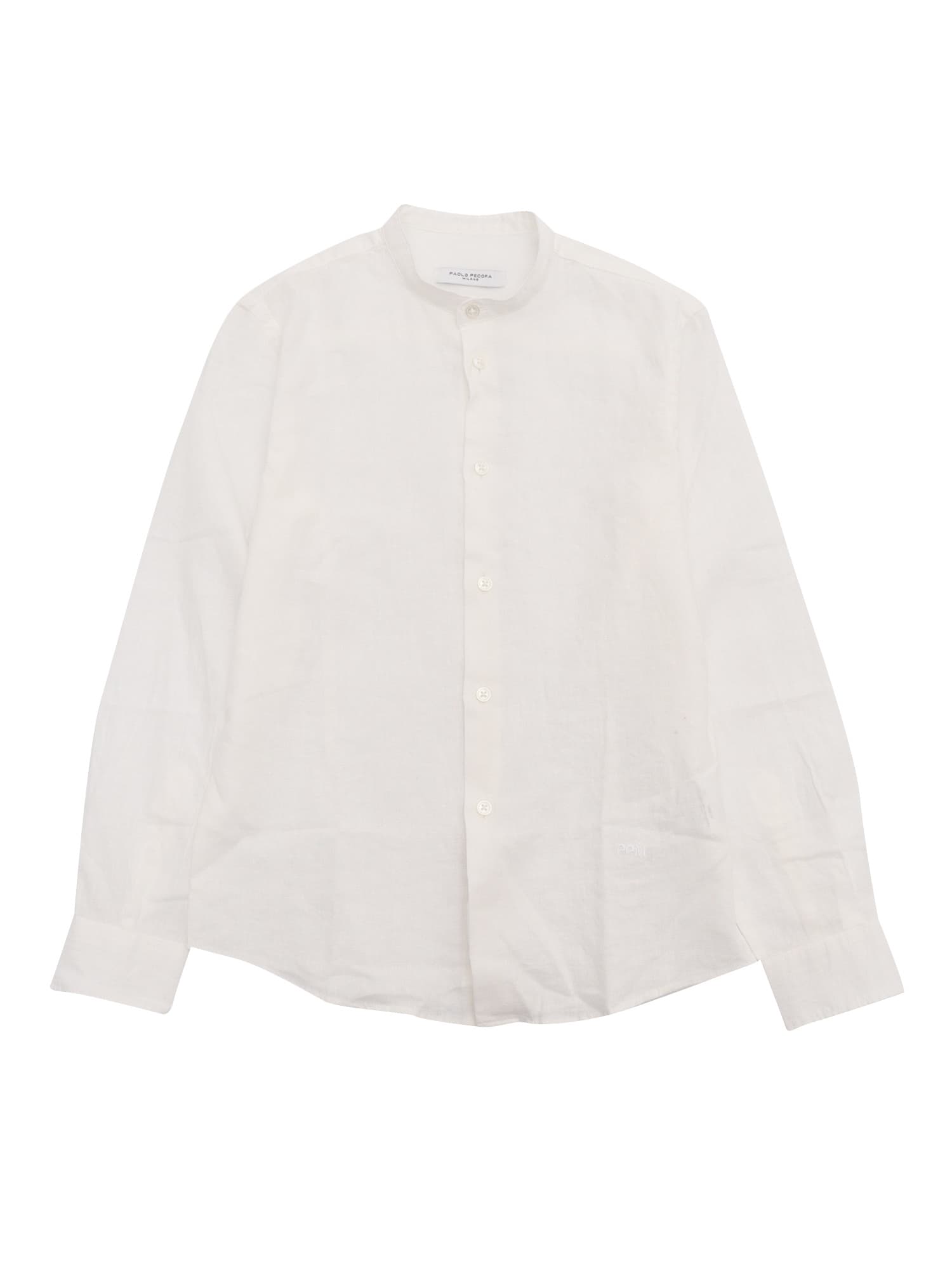 Paolo Pecora Kids' Boy Guru Shirt In White