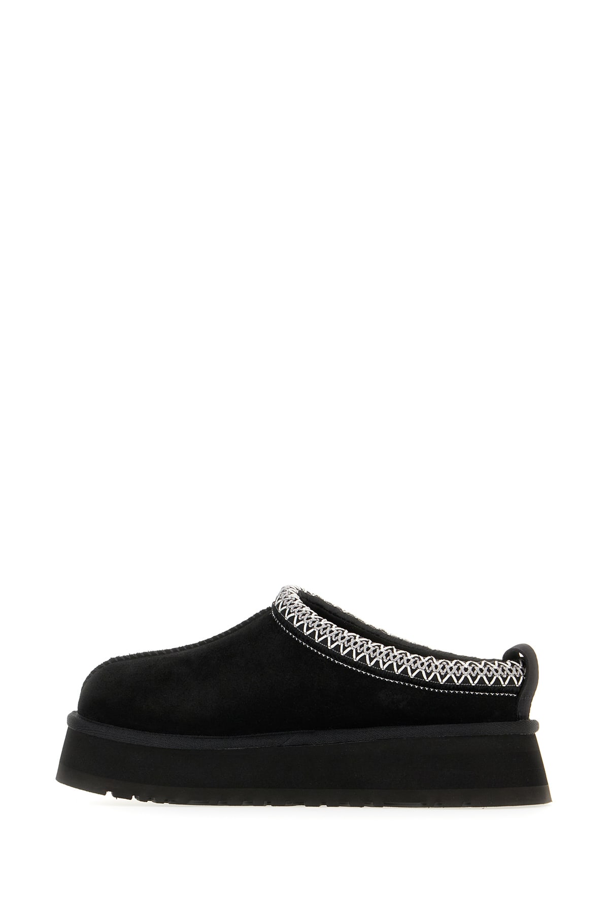 Ugg Tasman Slip-on Shearling Flat Mules In Black