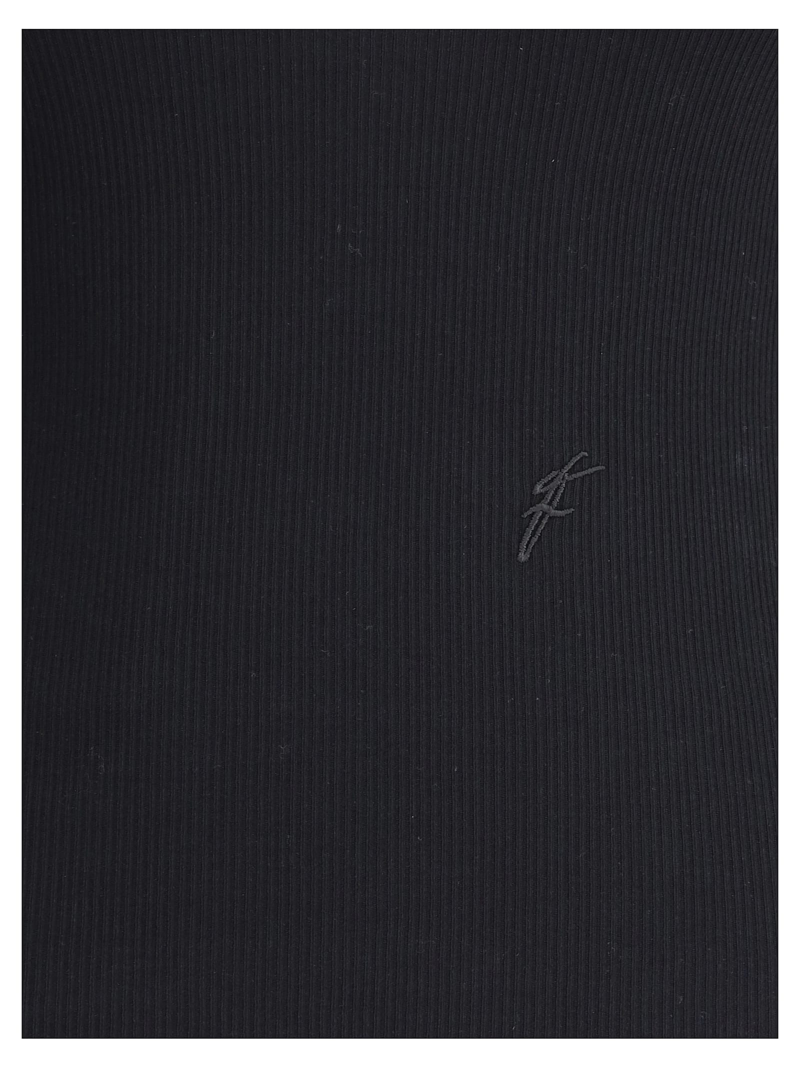 Ferragamo Shaped Neckline Sweater Sweaters And Cardigans Black
