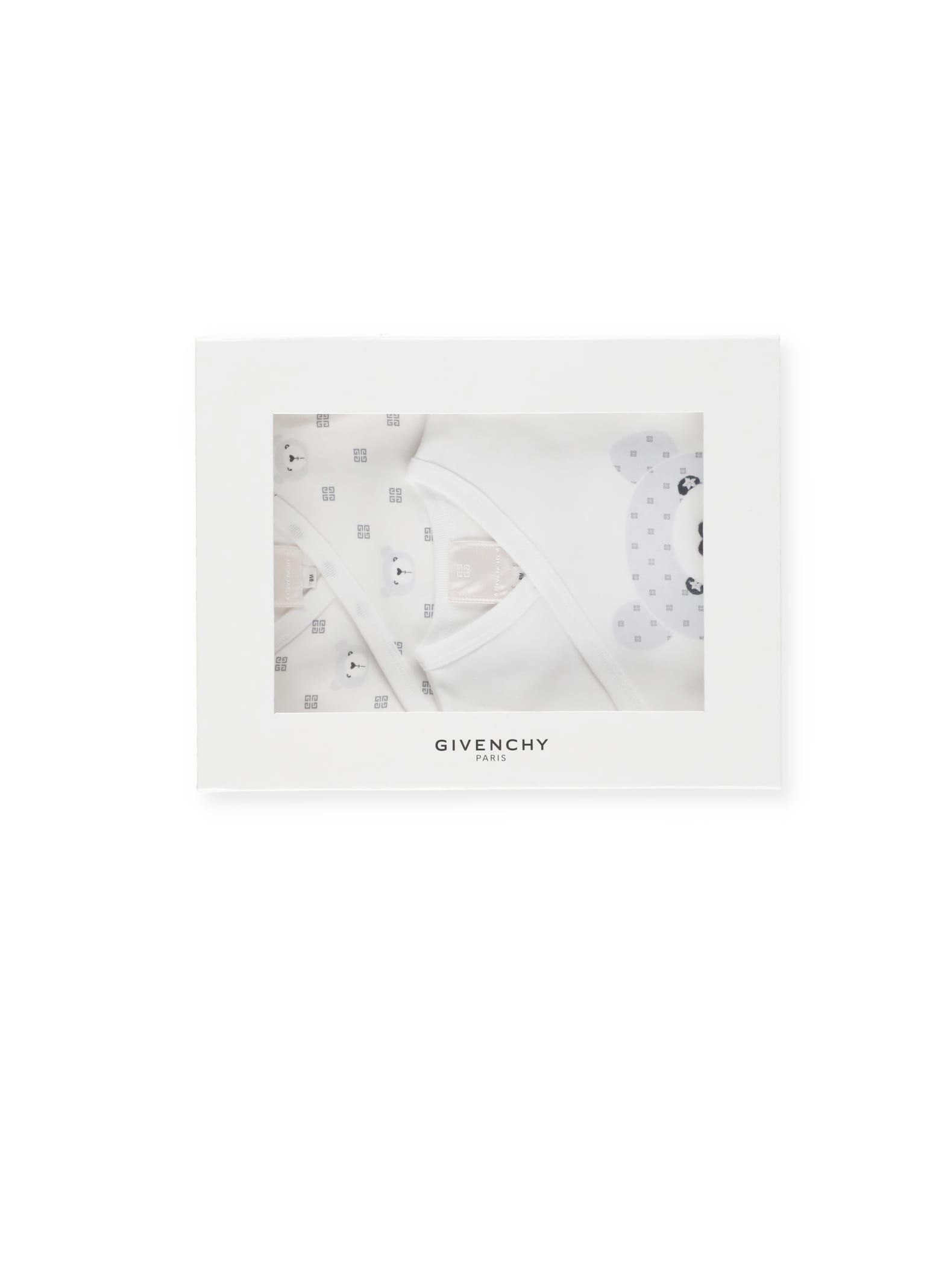 Shop Givenchy Cotton Body Set In White