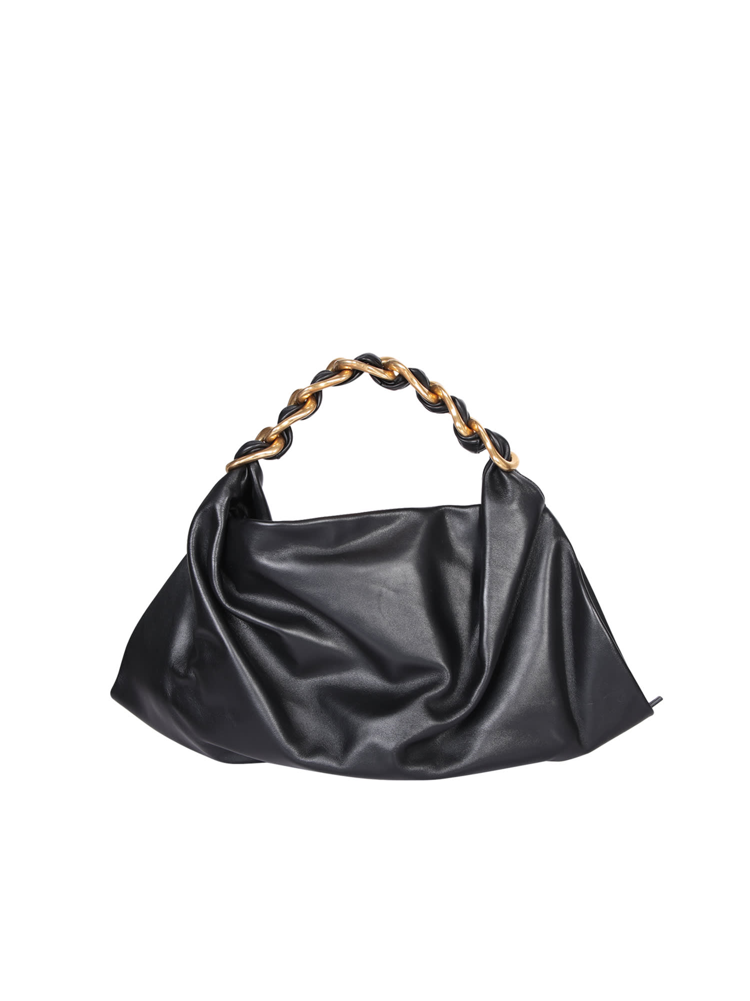 Shop Burberry Ll Medium Swan Black Bag