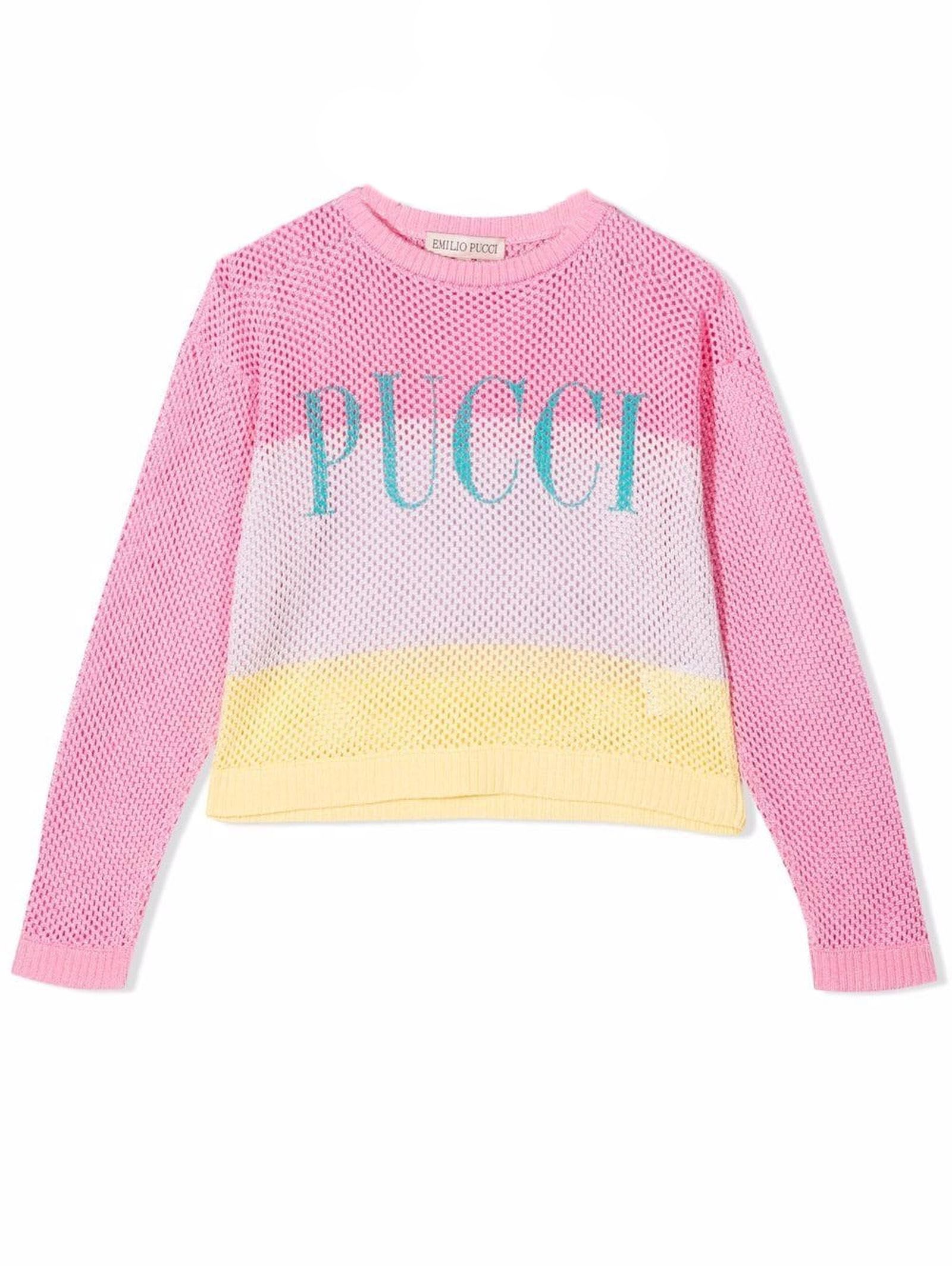 Emilio Pucci Pink Cotton Tshirt
