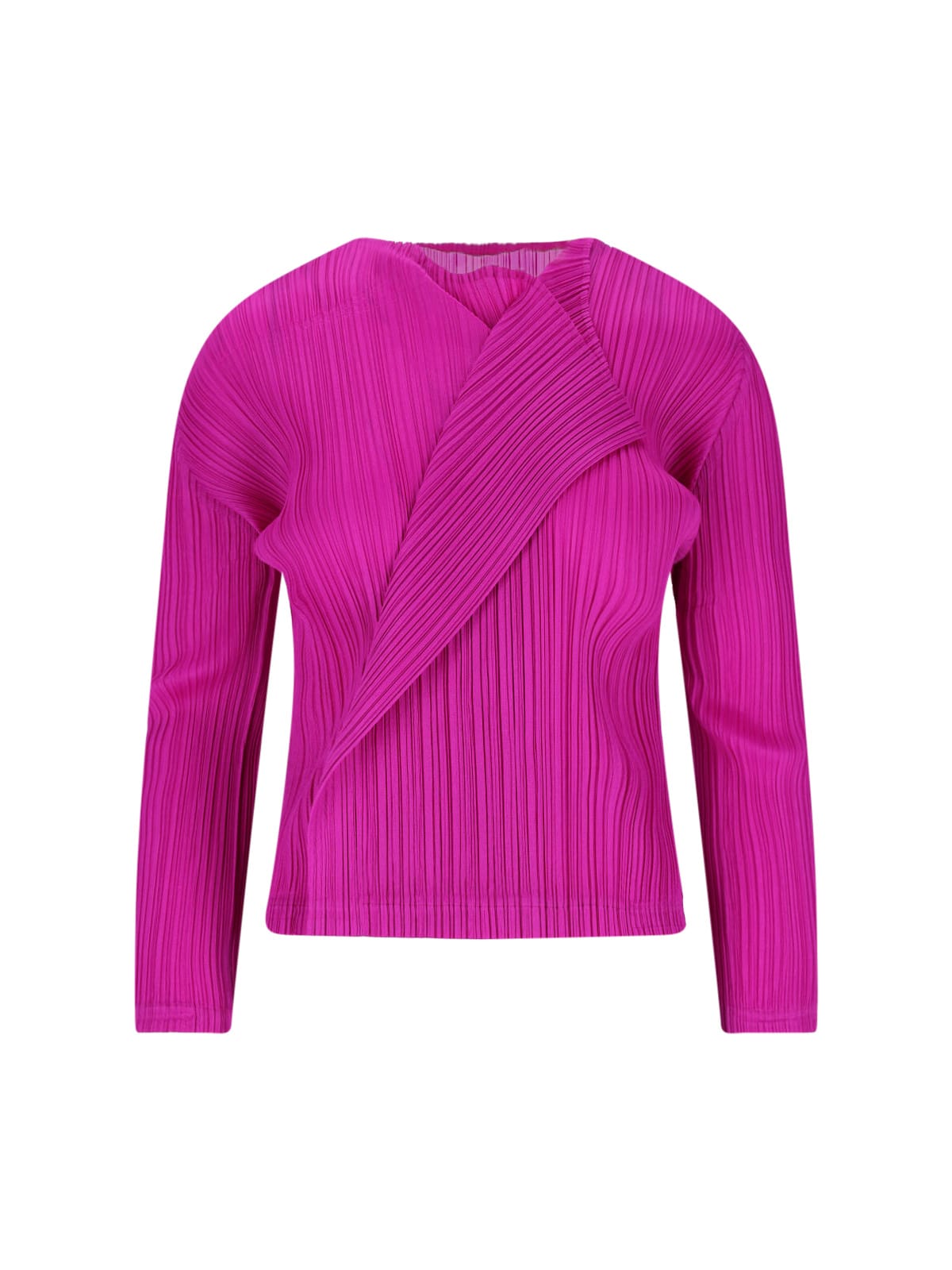 light Wave Pleated Top